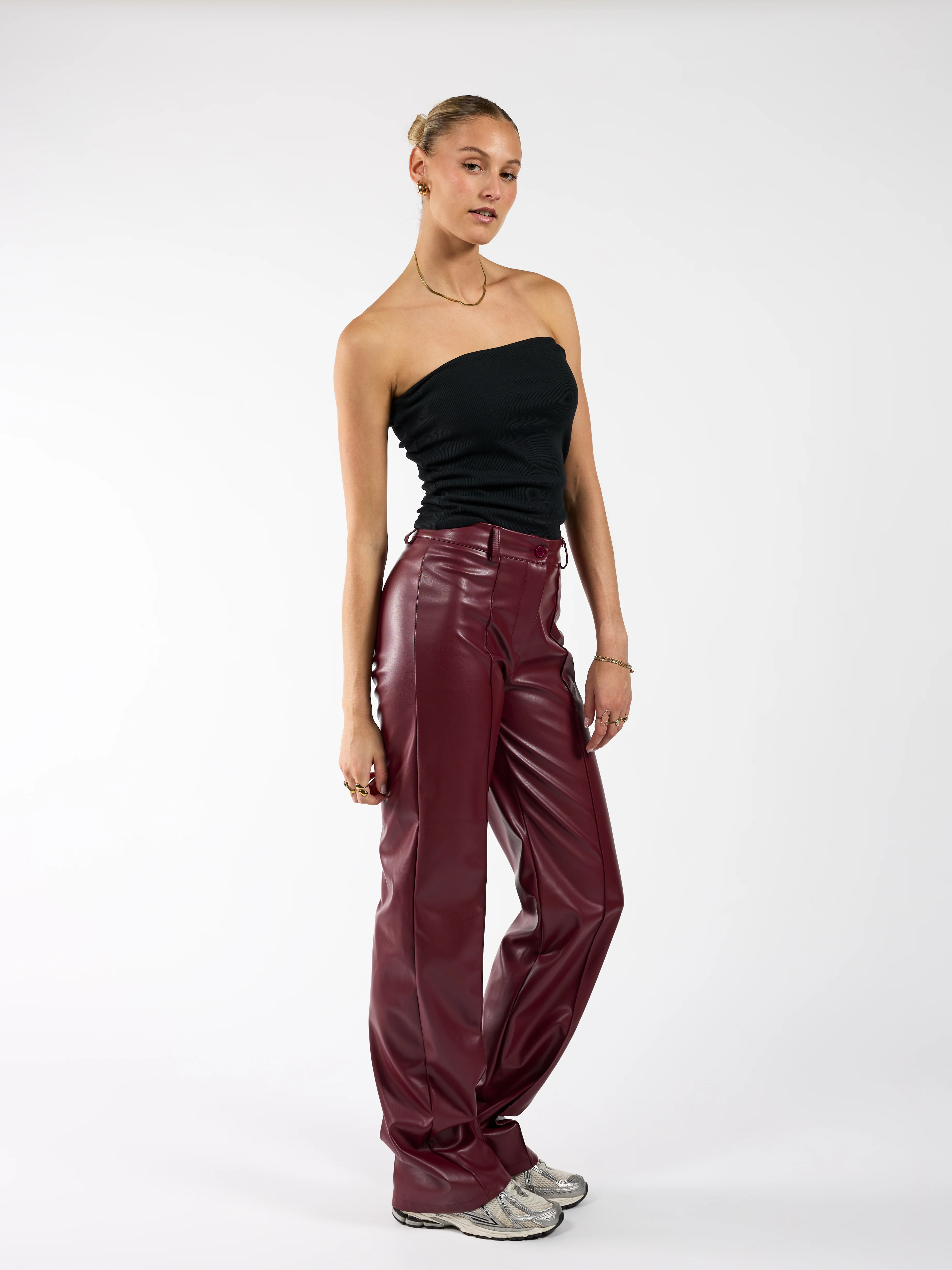Abbey pants | Bordeaux | Tall - Image 4