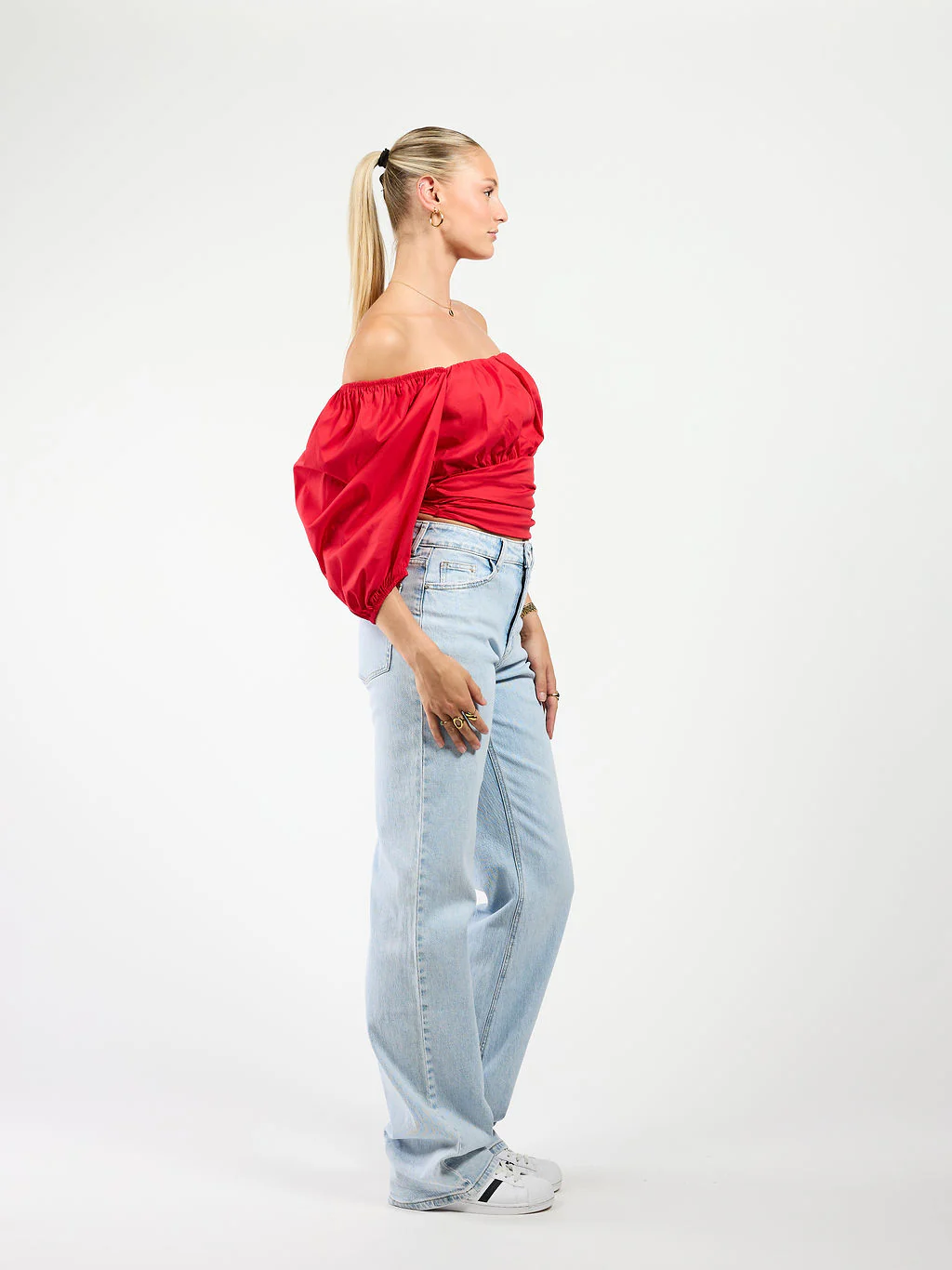 Aimy blouse | Rood | Tall - Image 5