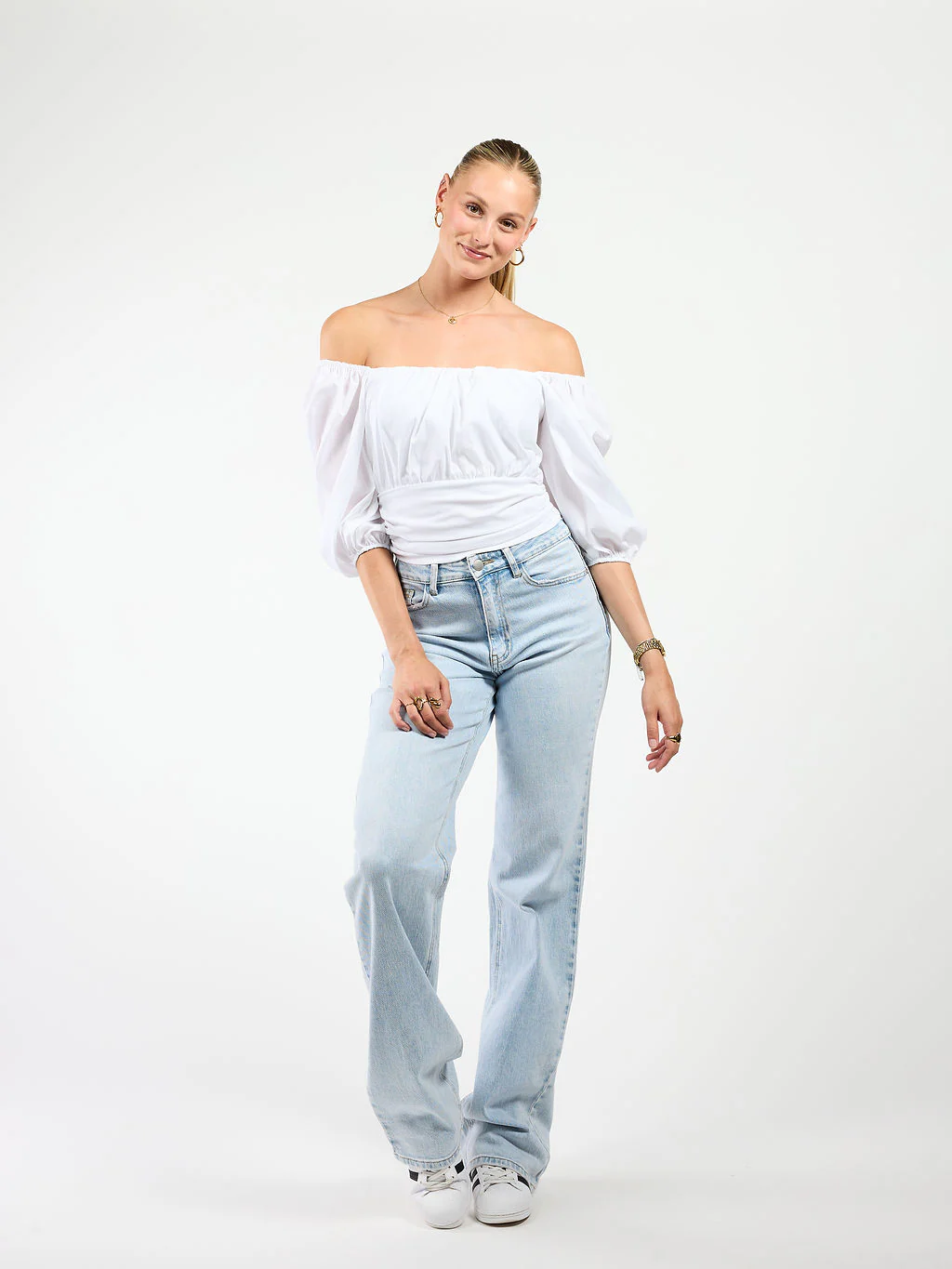 Aimy blouse | Wit | Tall - Image 3