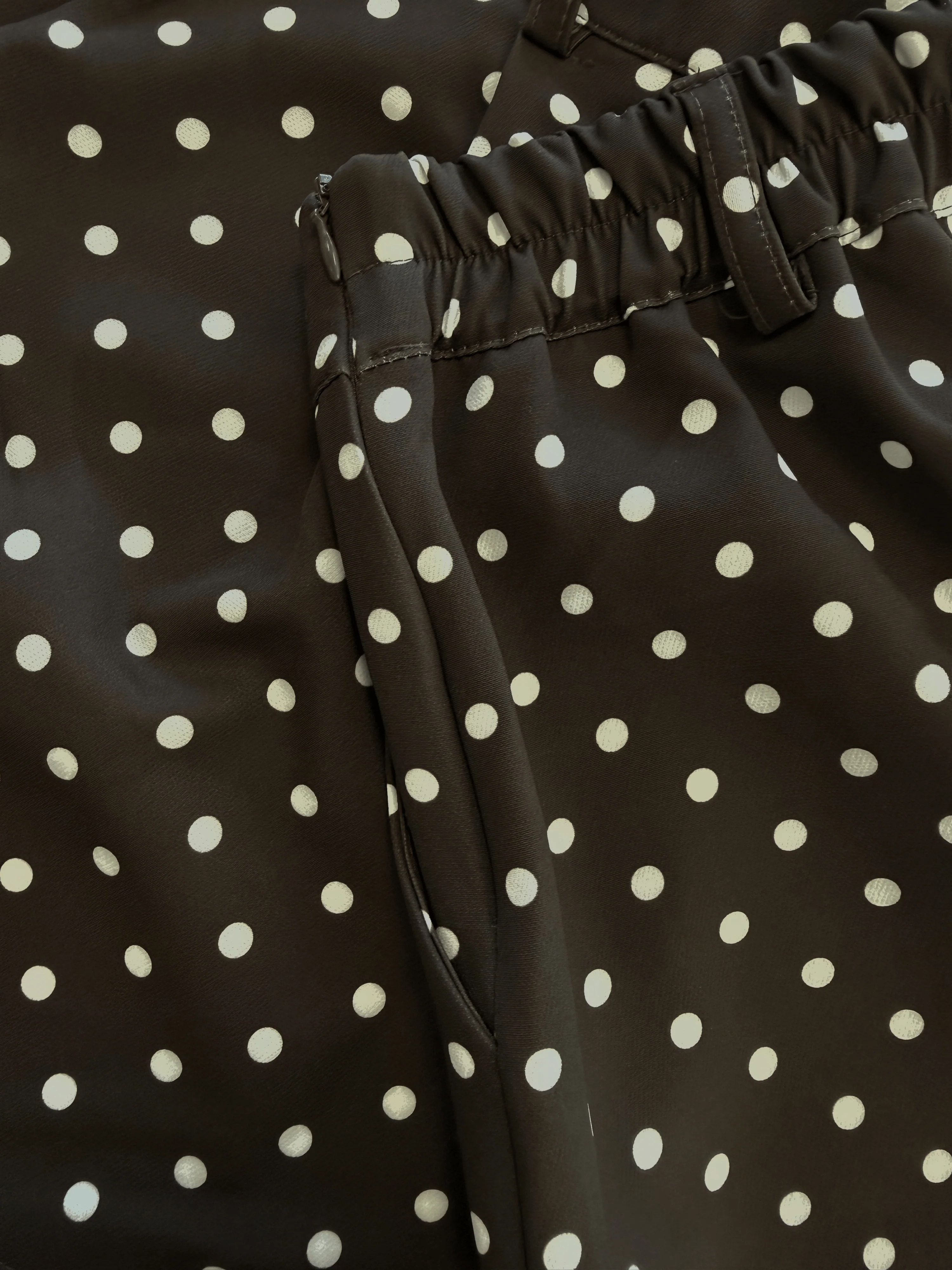 Ava Polkadot short | Donkerbruin | Tall - Image 13