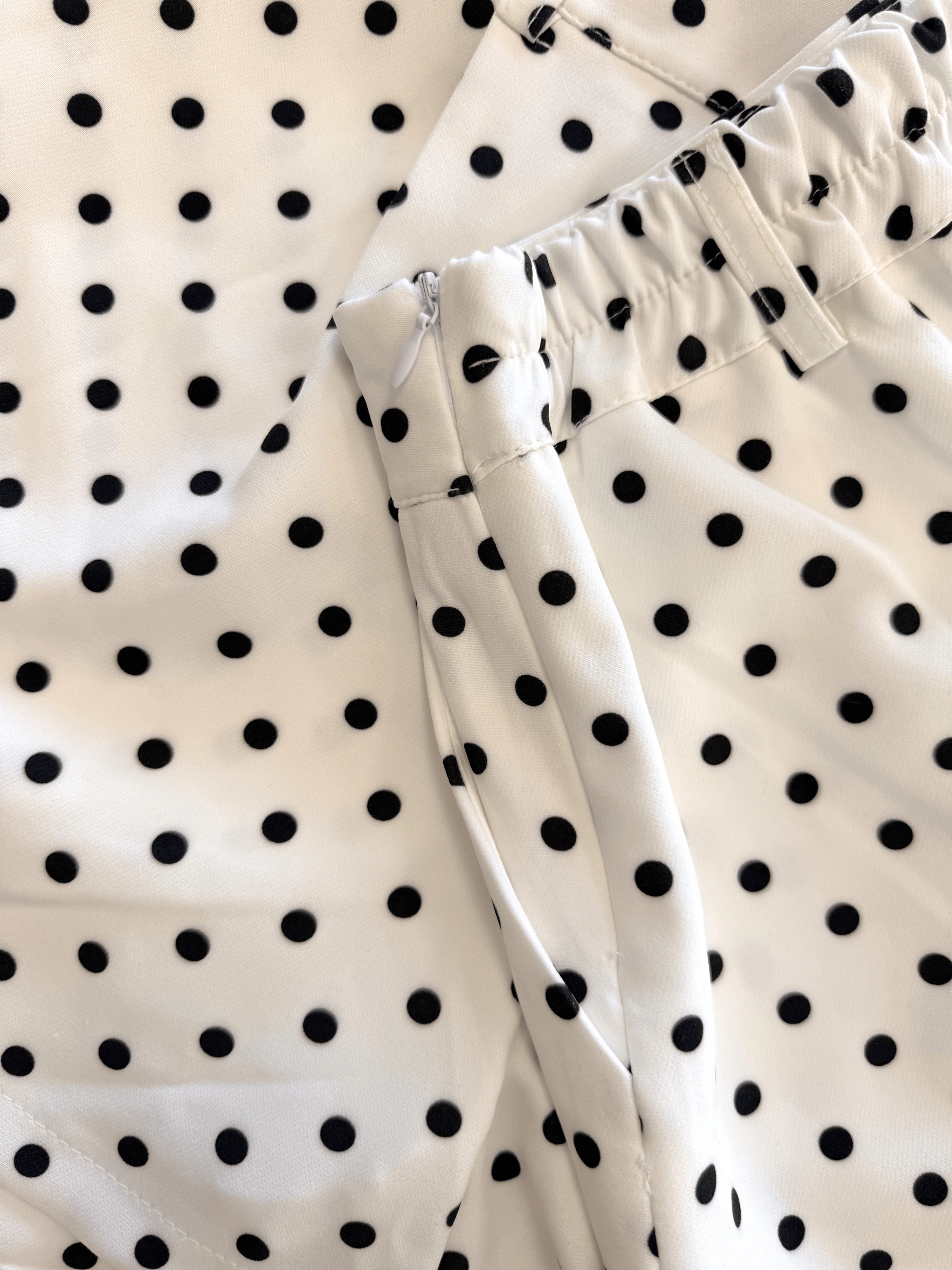Ava Polkadot short | Wit | Tall - Image 8