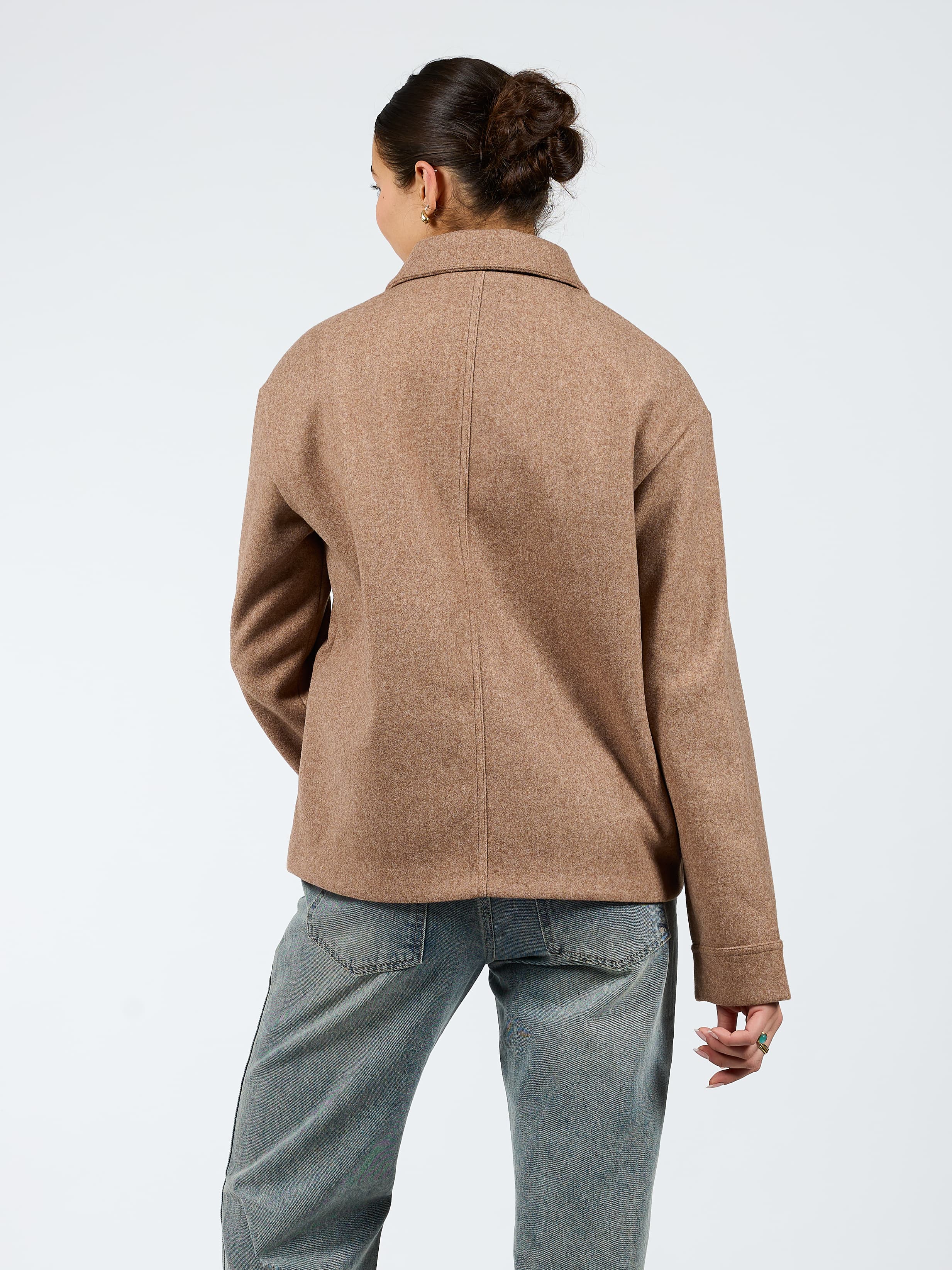 Aya oversized jacket | Camel | Tall - Image 8