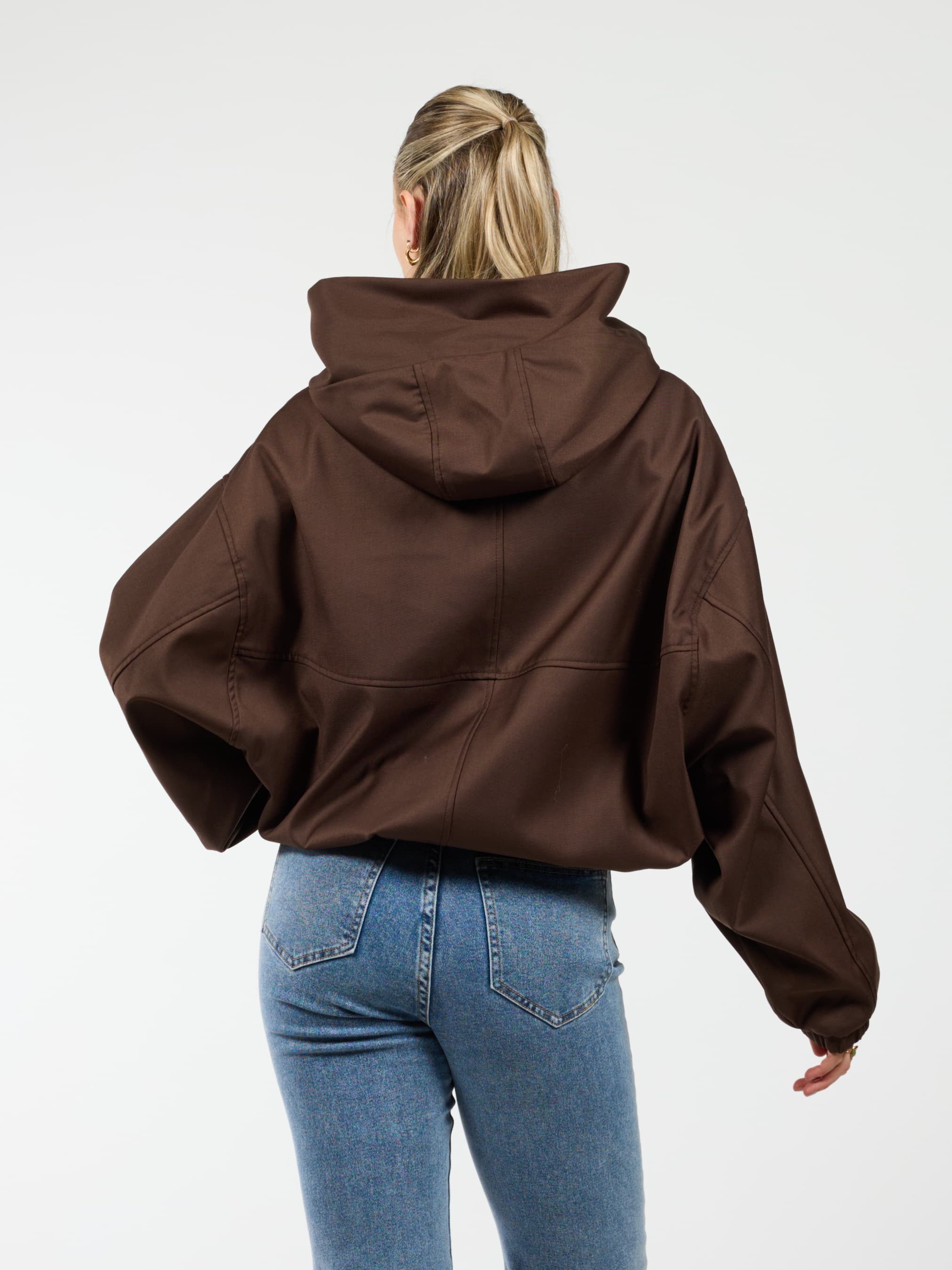 Bibi jacket | Donkerbruin | Tall - Image 3