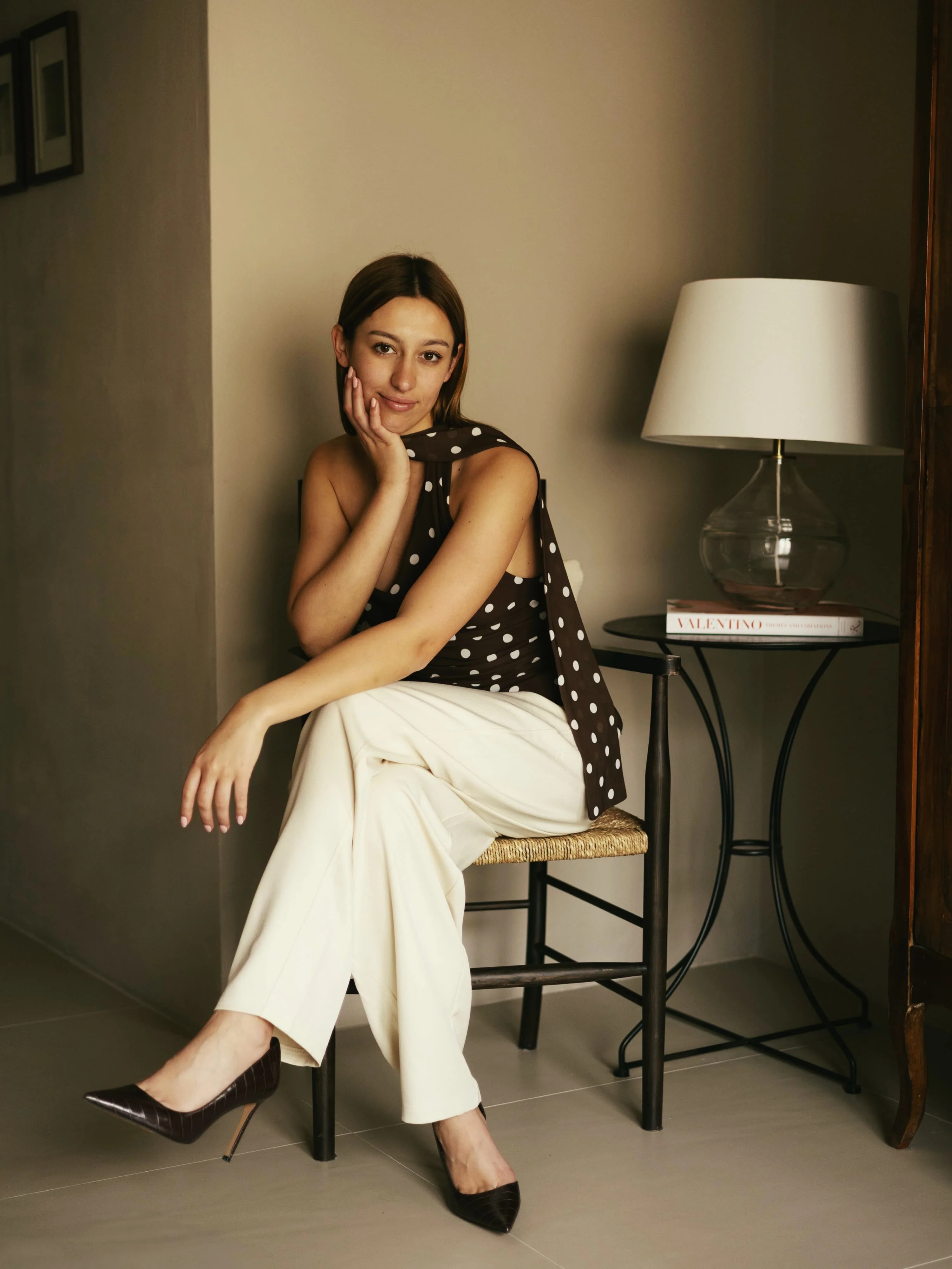 Bobby Balloon Pantalon | Cream | Tall - Image 9