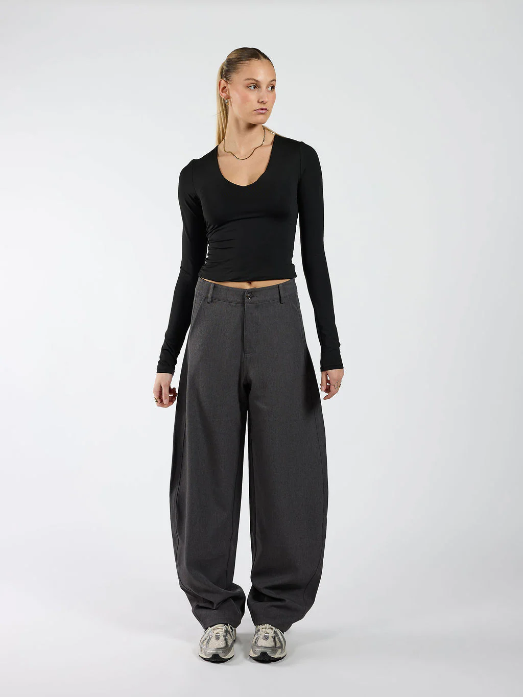 Bobby Balloon Pantalon | Grijs | Tall - Image 5