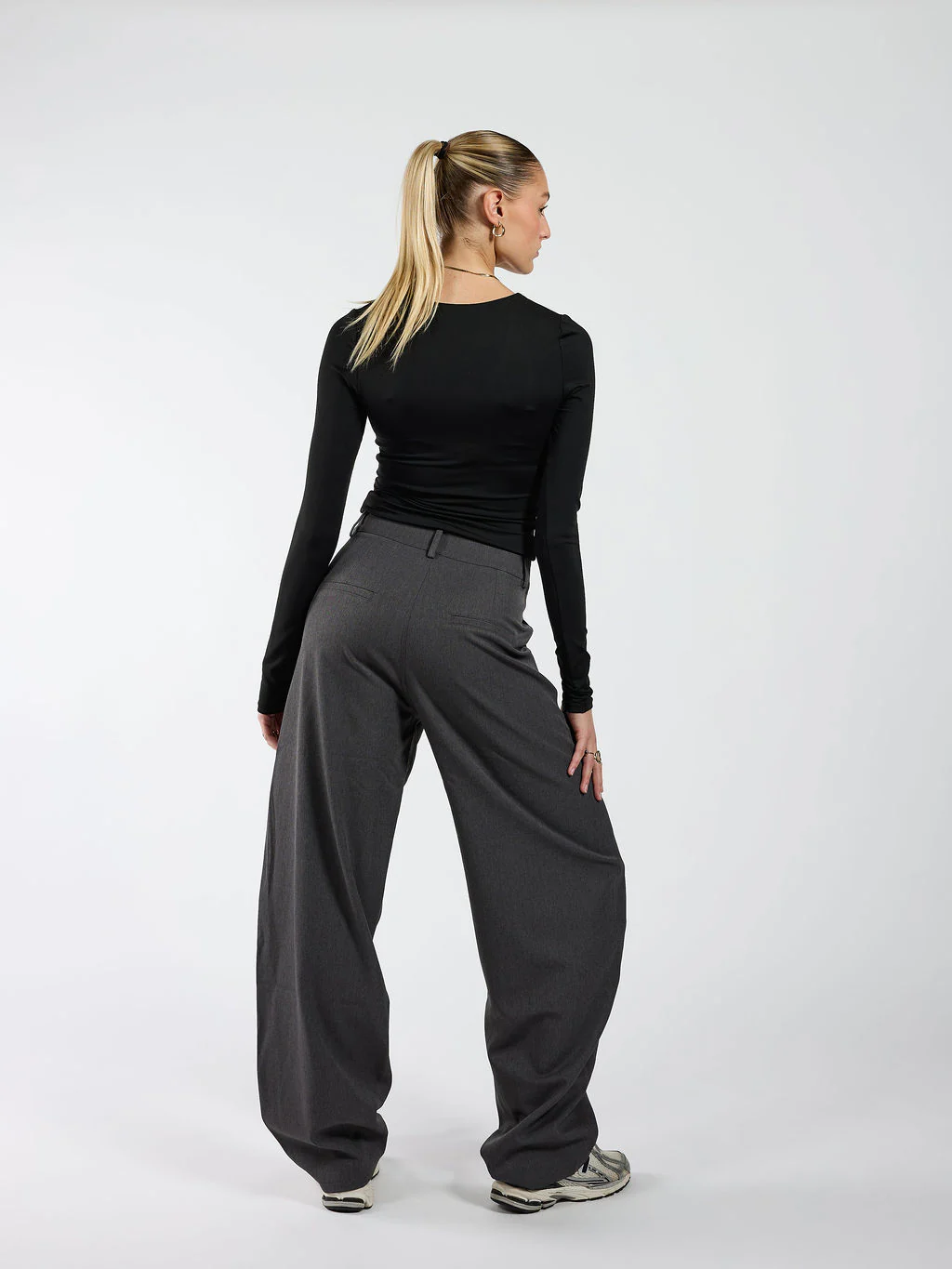 Bobby Balloon Pantalon | Grijs | Tall - Image 6
