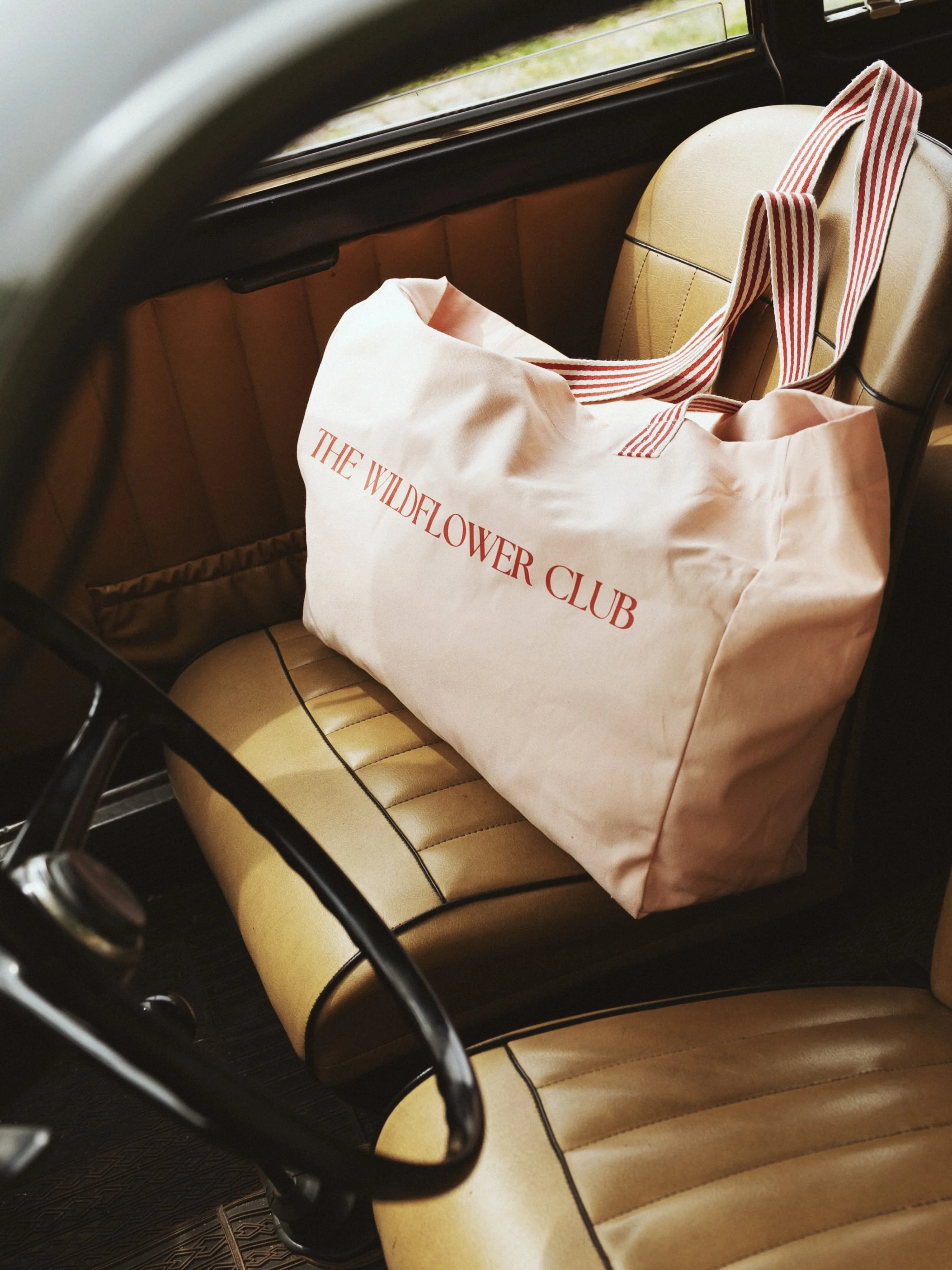 Canvas tas groot | Roze | The Wildflower Club - Image 2
