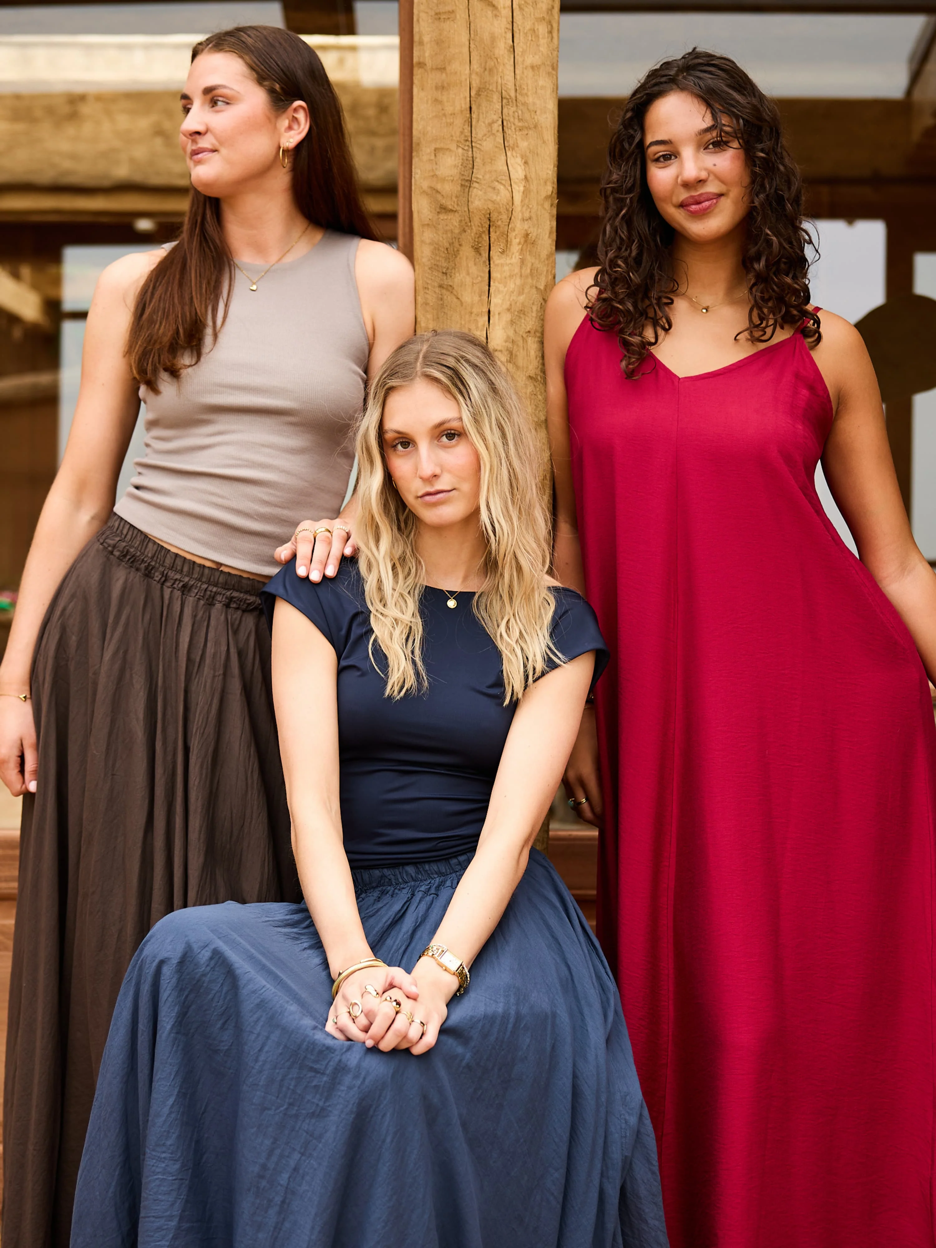 Anna Maxi Dress | Bordeaux | Tall - Image 6