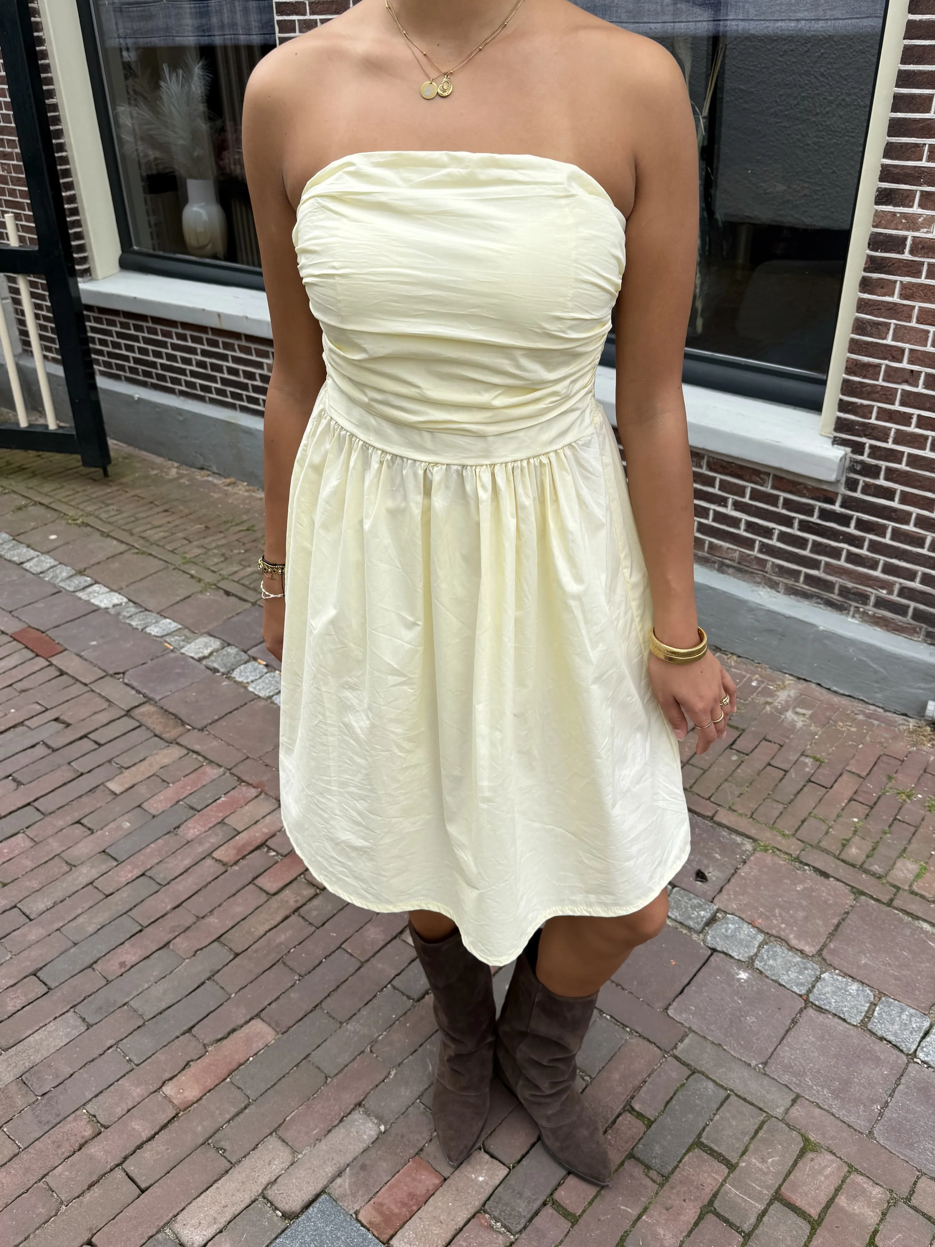 Donna Dress | Butter yellow | Tall - Image 10