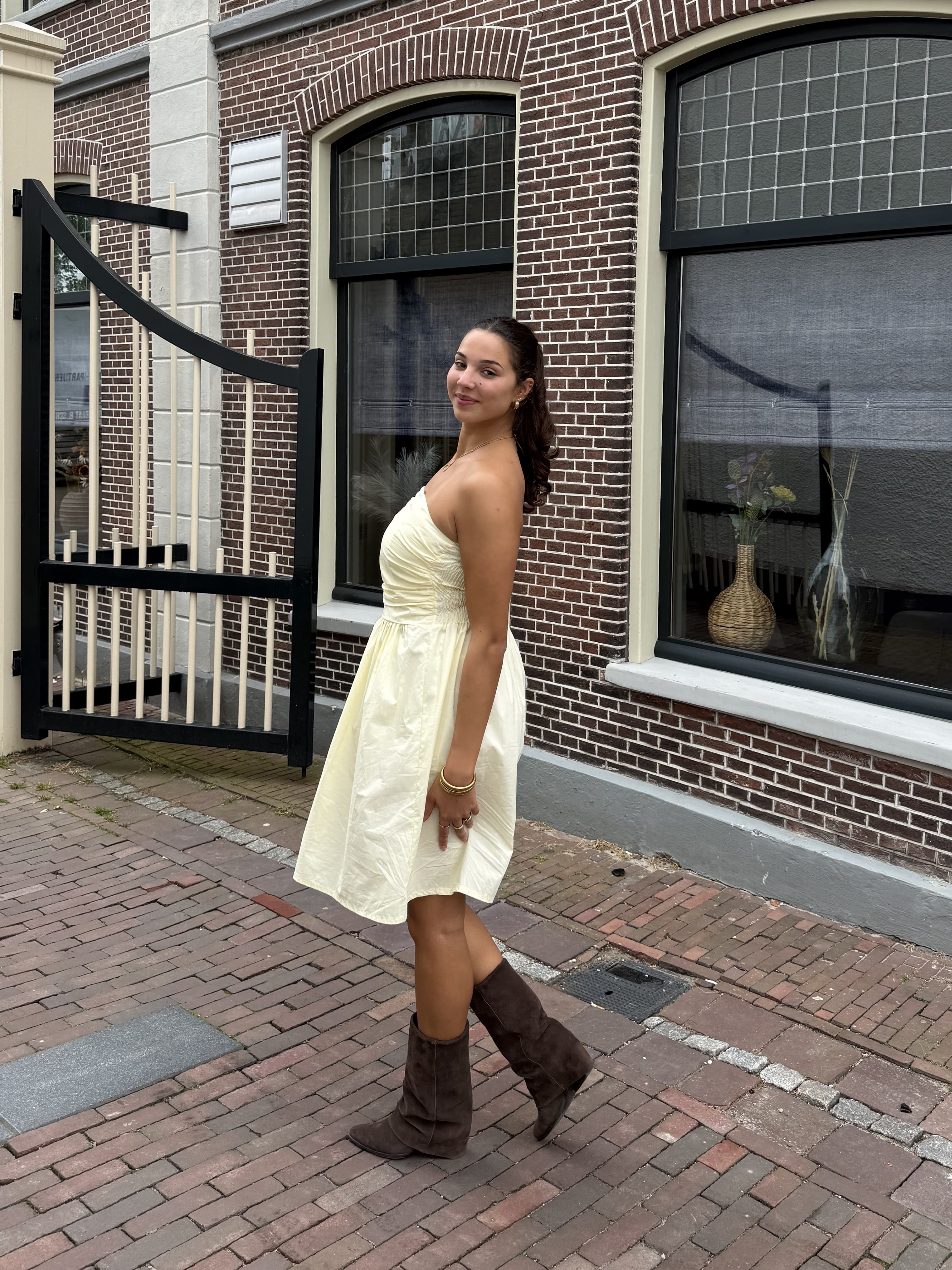 Donna Dress | Butter yellow | Tall - Image 9