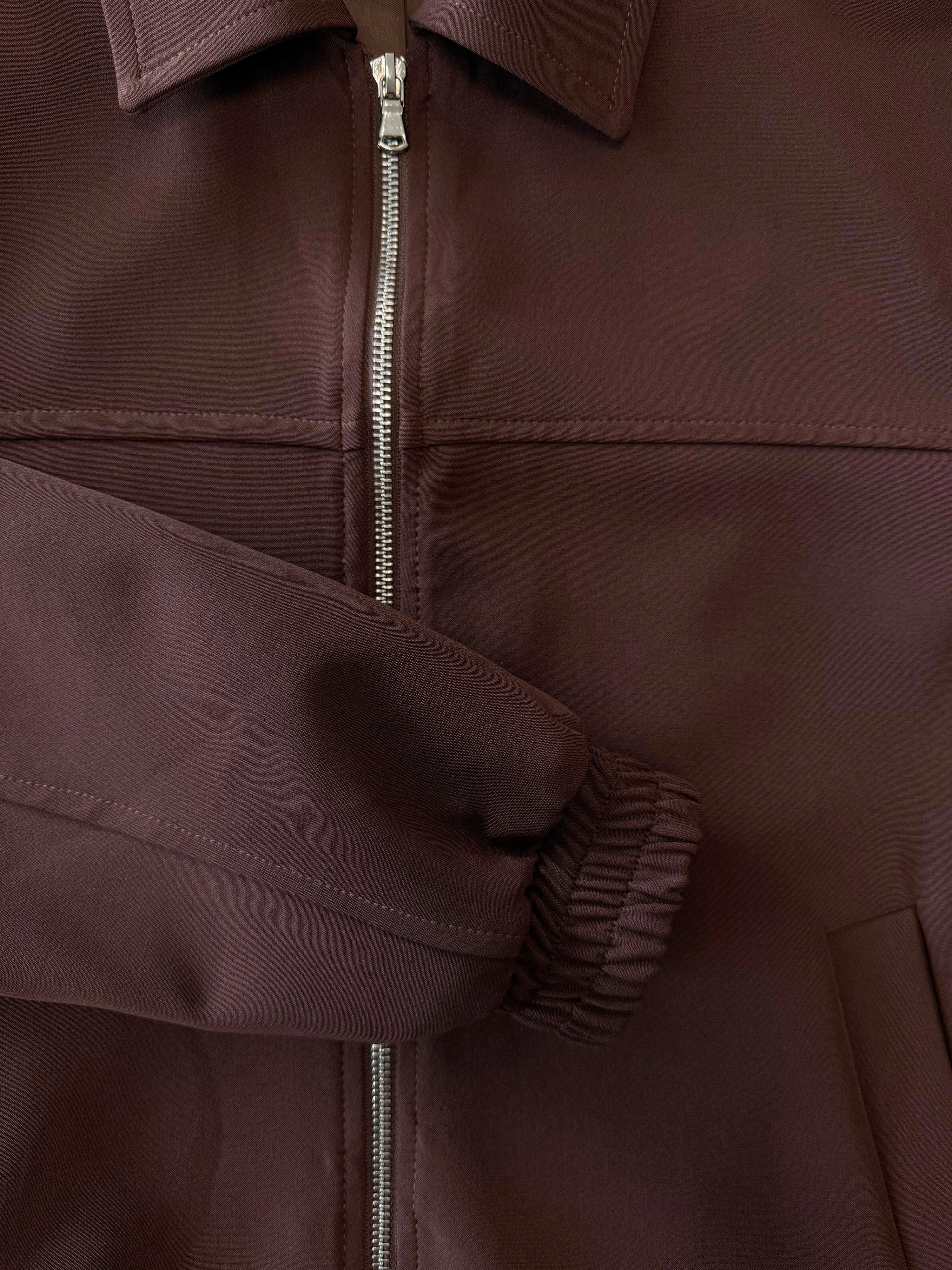 Lily jacket met kraag | Bruin | Tall - Image 7