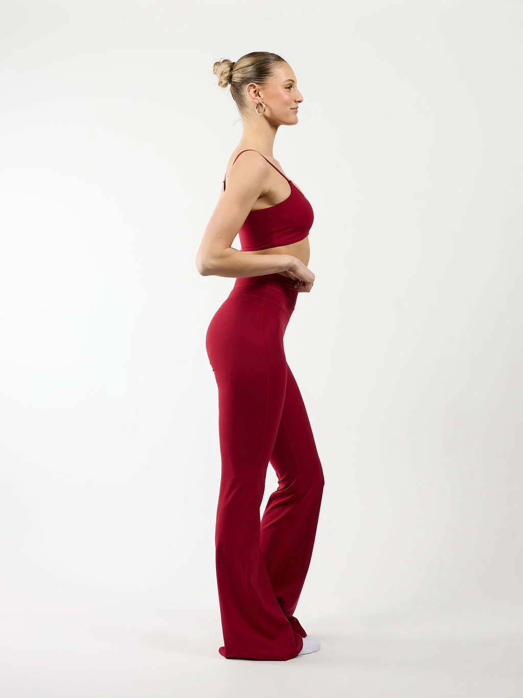 Flared legging | Sport | Bordeaux | Tall - Image 7
