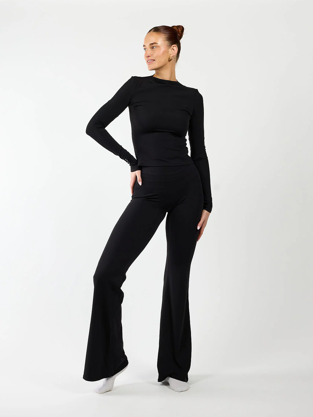 Flared legging | Sport | Zwart | Tall - Image 3