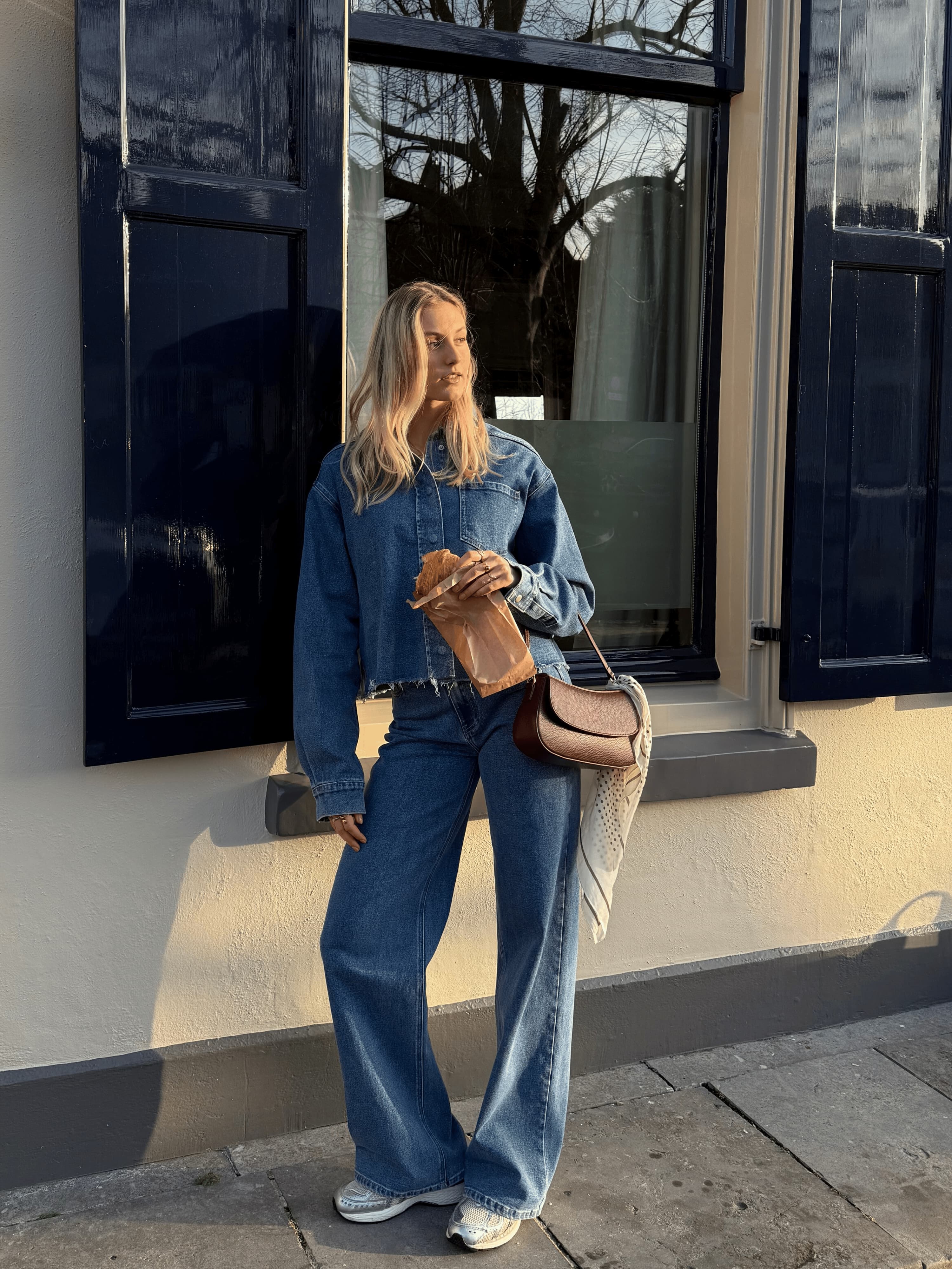 Indy | Co-ord | Denim jacket | Blauw | Stretch | Tall - Image 10