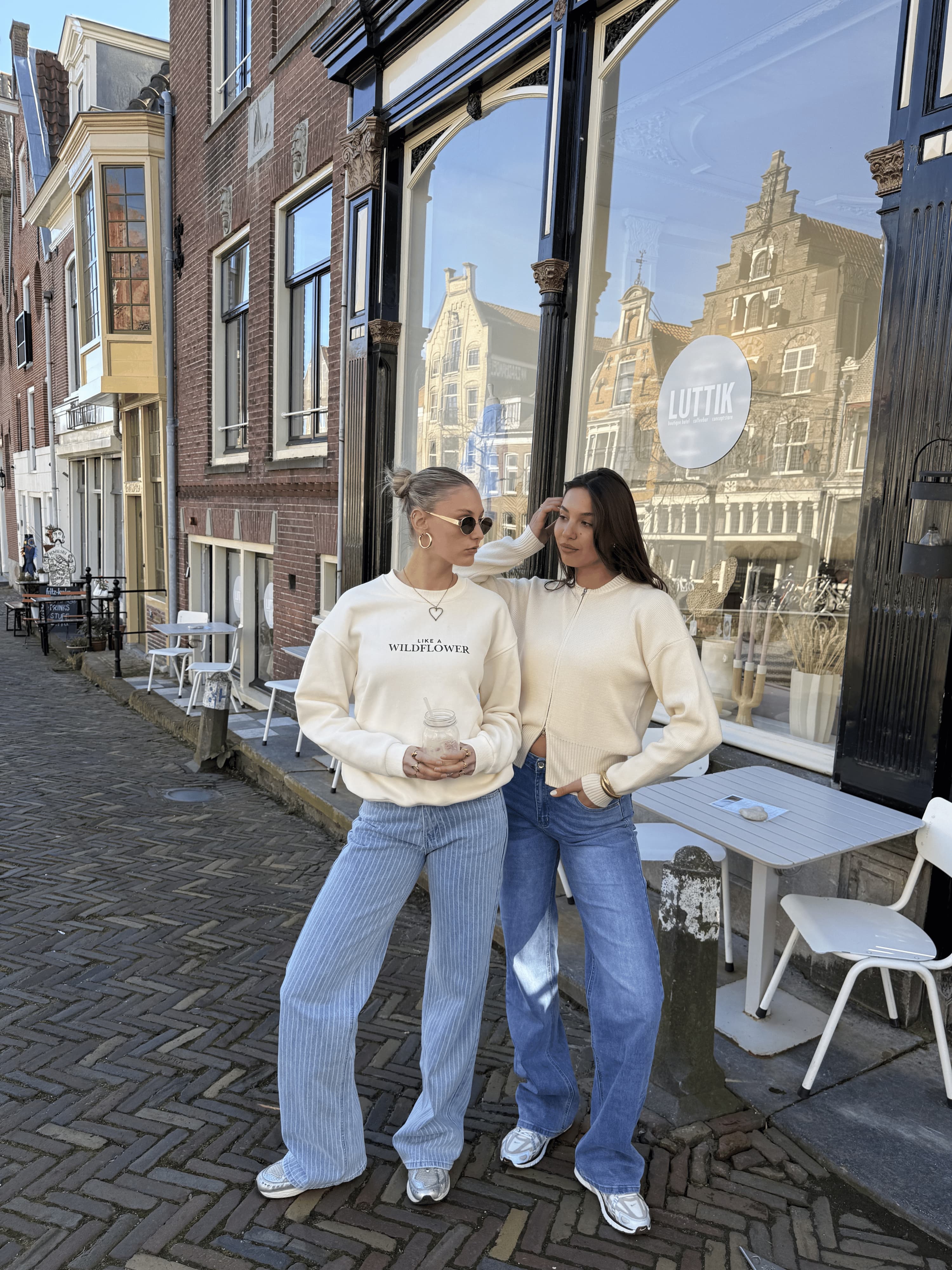 Sweater Like A Wildflower | Cream | Tall - Image 7