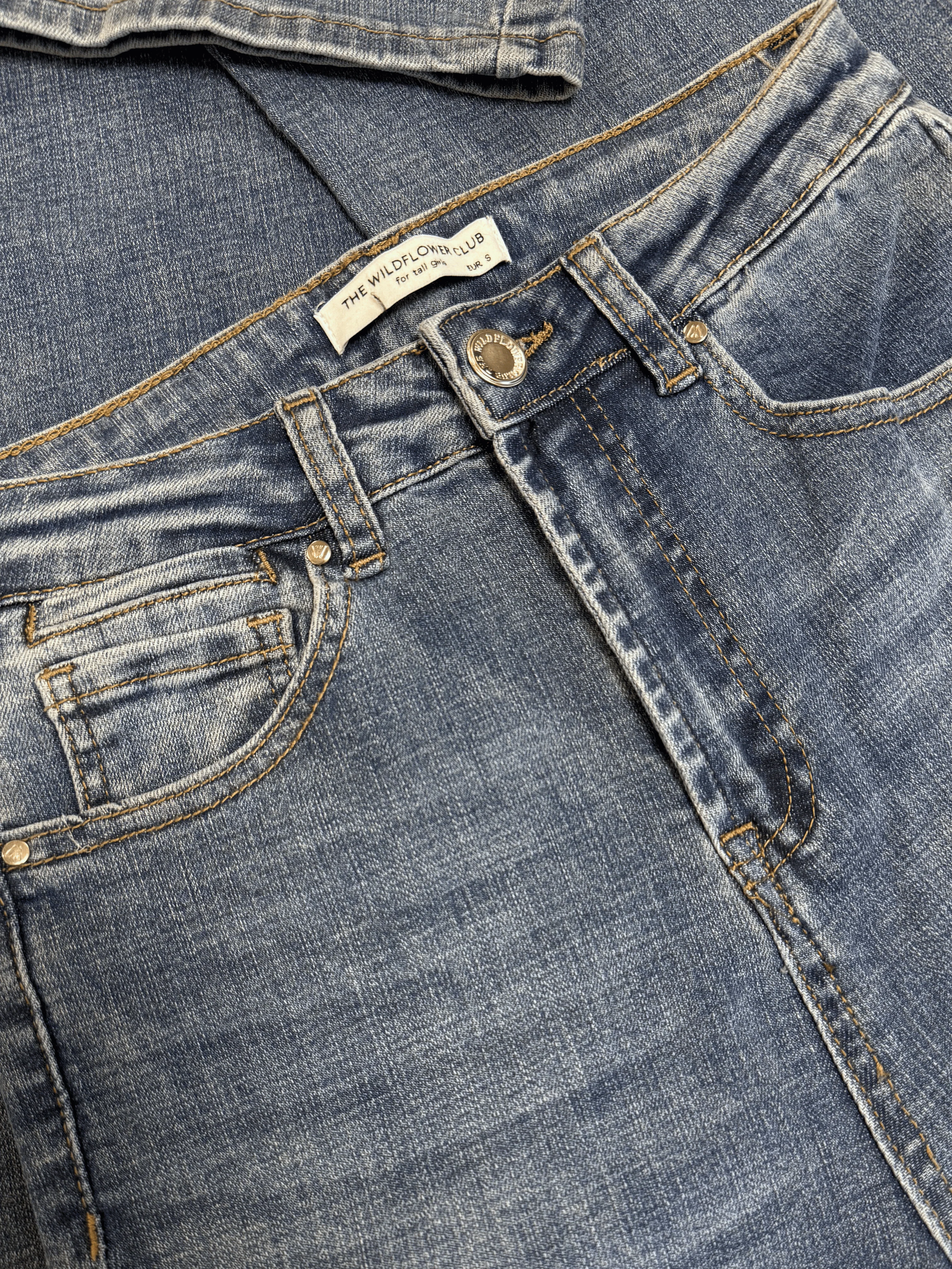 Ivy Flared Jeans | Blue | Stretch | Tall - Image 6