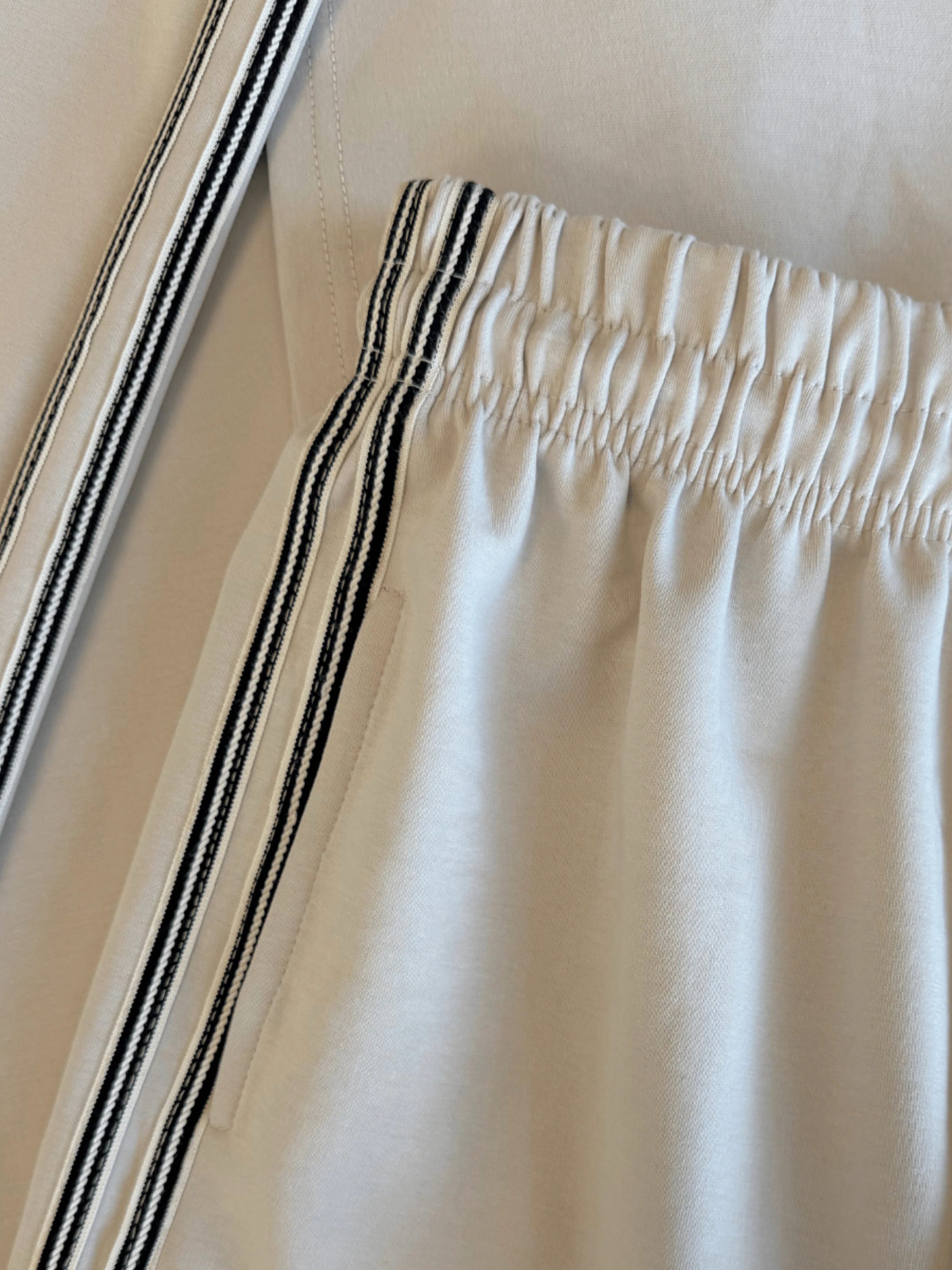 Izzy pants | Beige met streep | Tall - Image 9