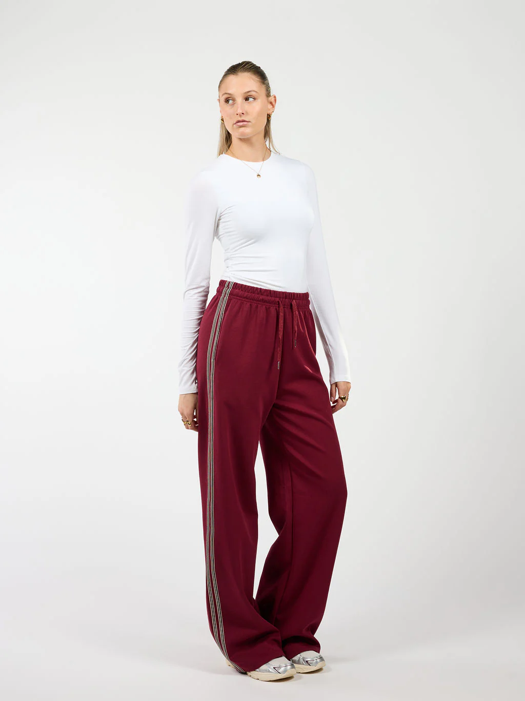 Izzy pants | Berry met streep | Tall - Image 4