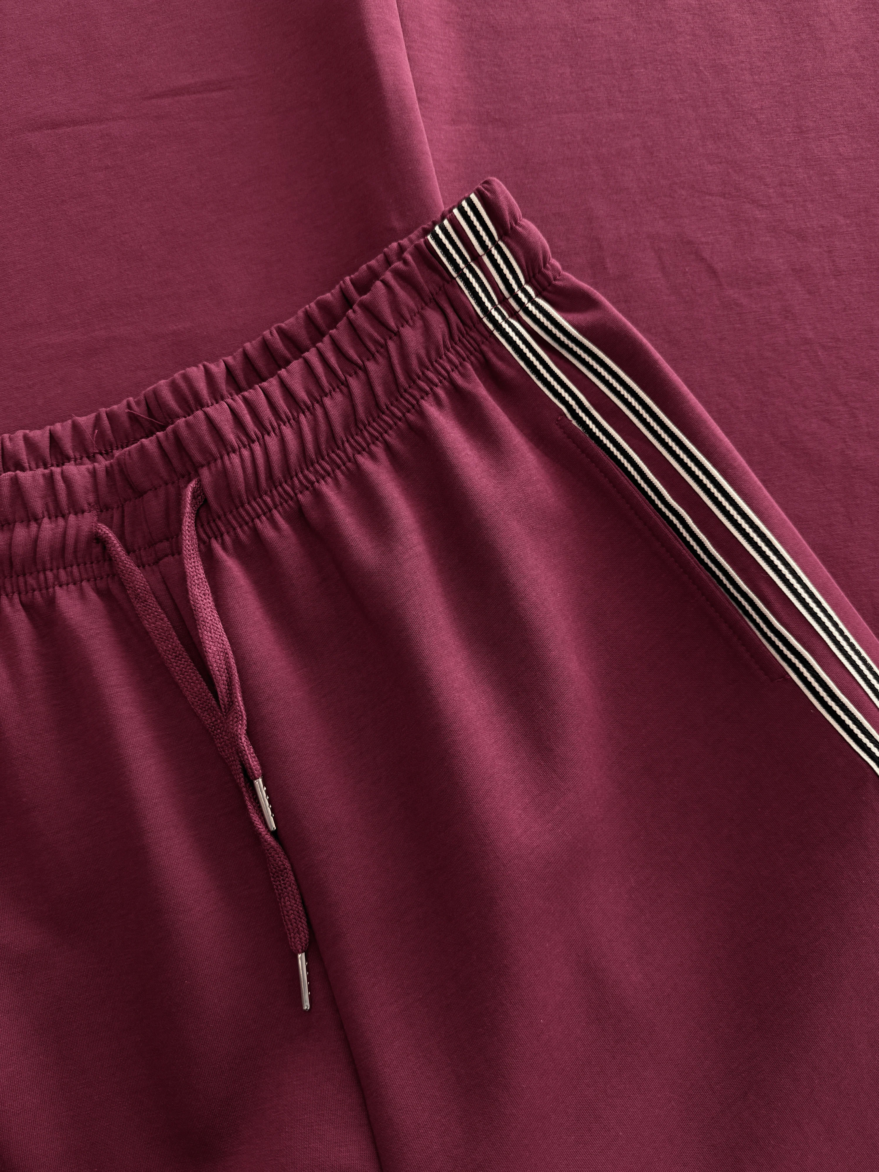 Izzy pants | Berry met streep | Tall - Image 7