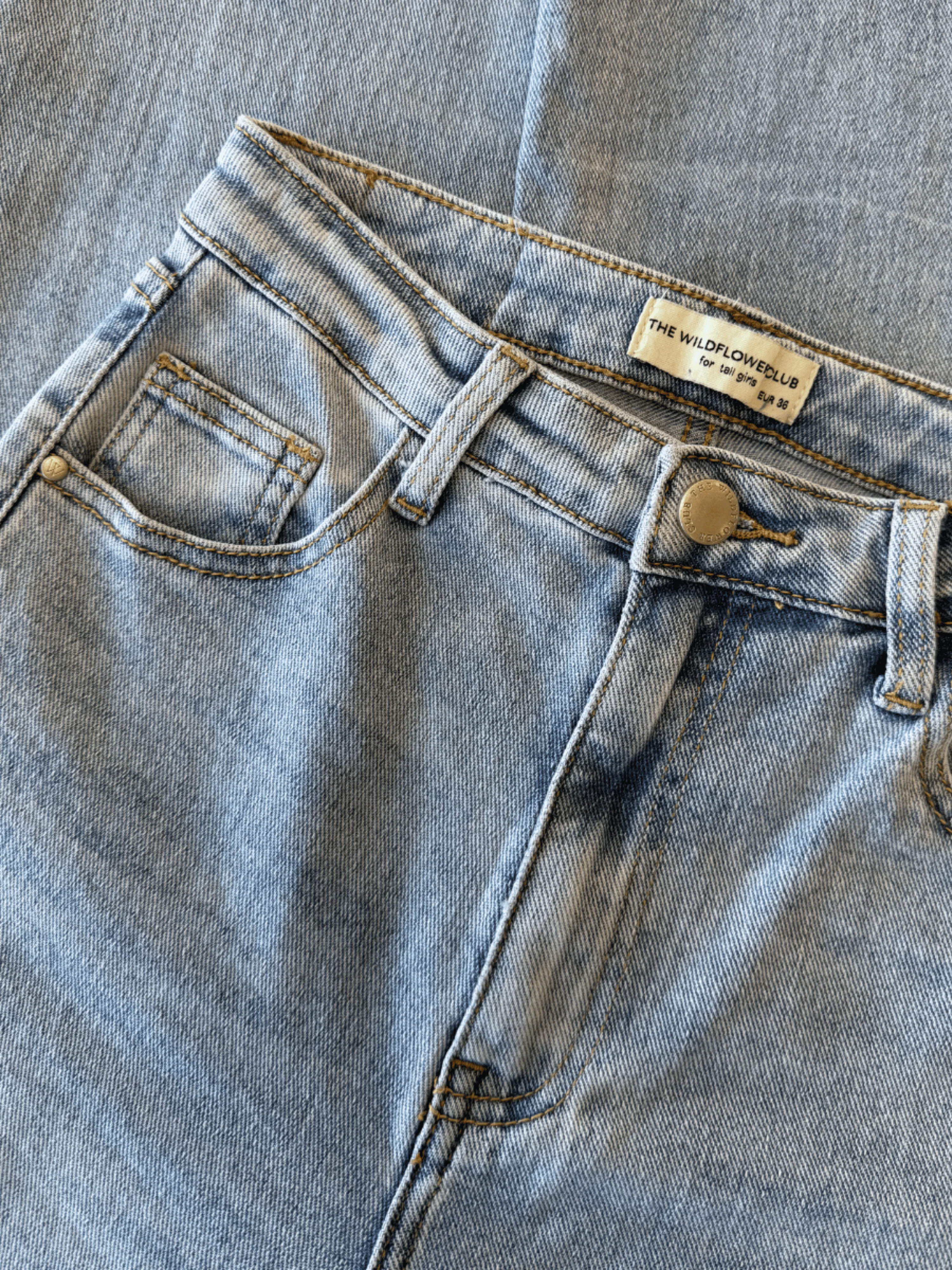 Jamie Straight Leg Jeans | Blue | High-waist | Stretch | Tall - Image 6