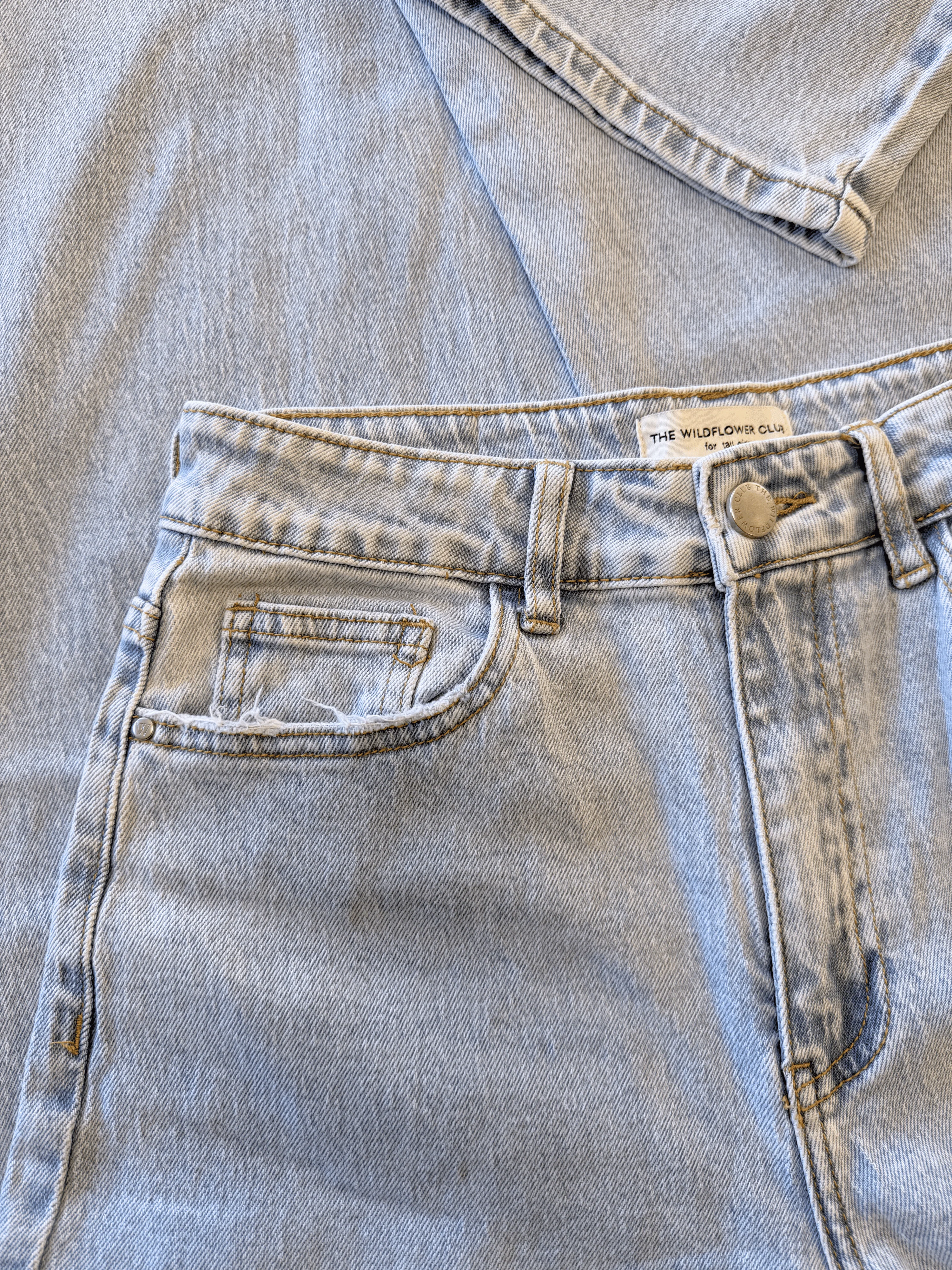 Josie | Mid Waist Jeans | Lichtblauw | Stretch | Tall - Image 10