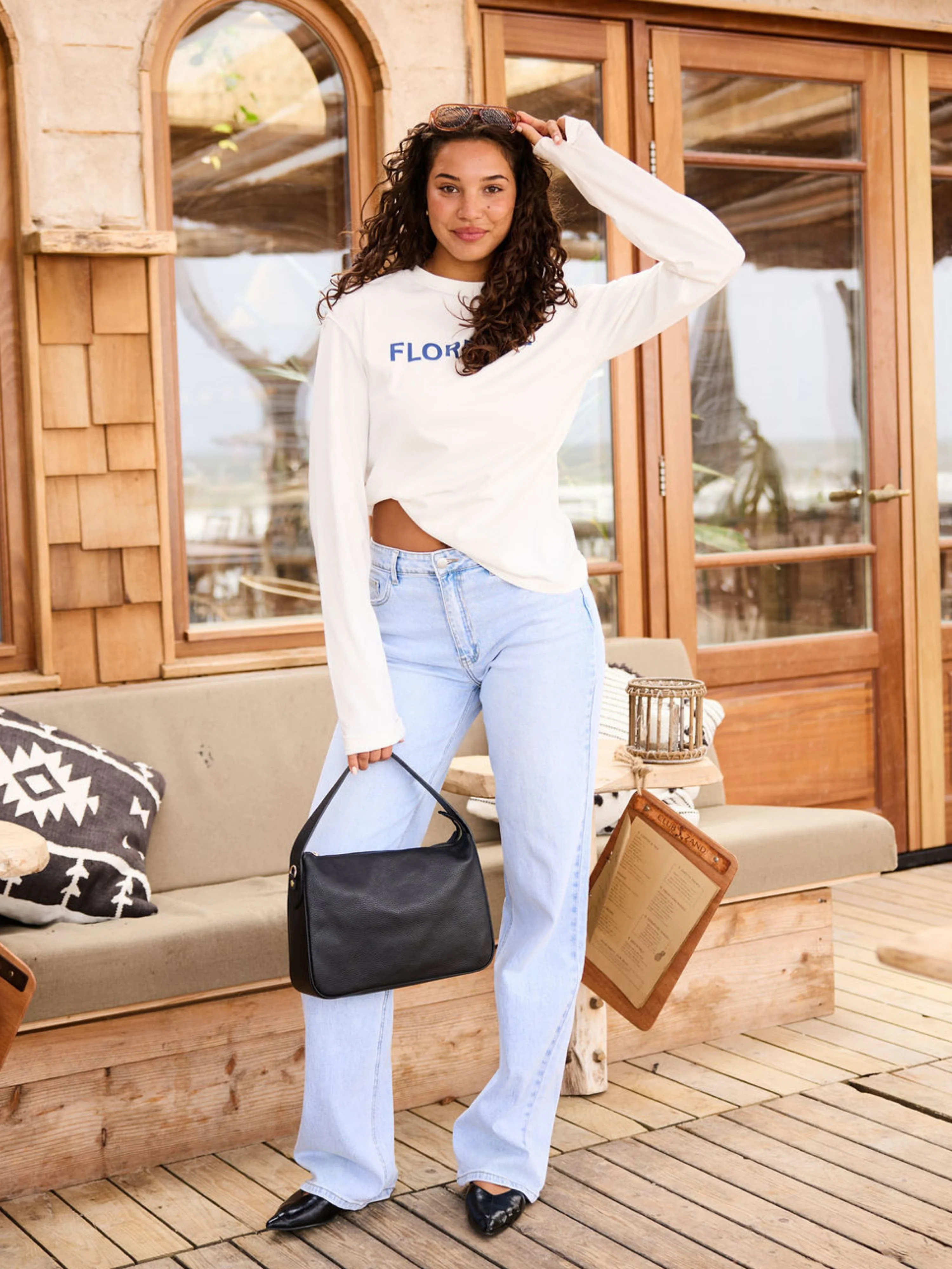 Josie | Mid Waist Jeans | Lichtblauw | Stretch | Tall - Image 6