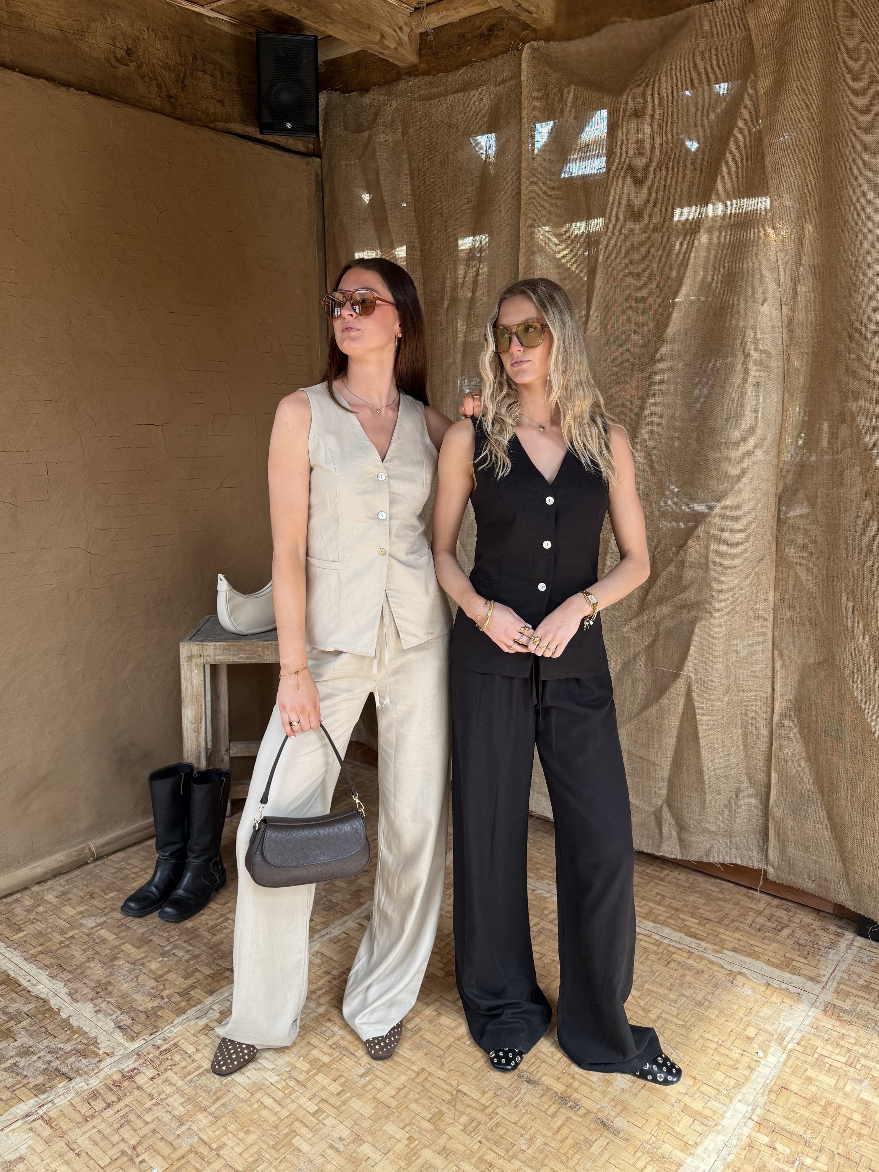 Lauren gilet | Beige | Tall - Image 10