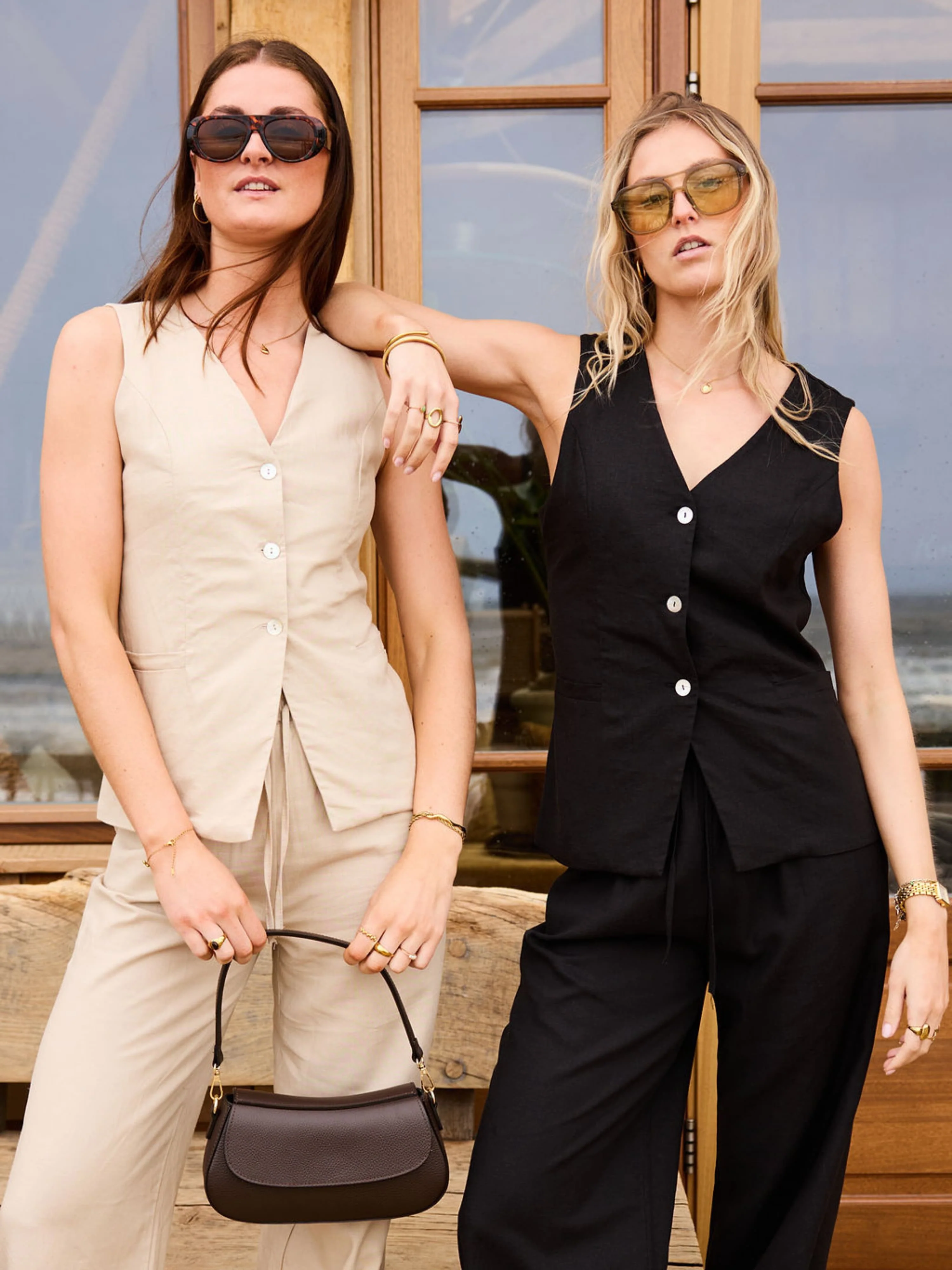 Lauren pants | Linnen | Zwart | Tall - Image 10