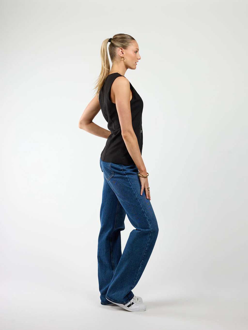 Lauren gilet | Zwart | Tall - Image 6