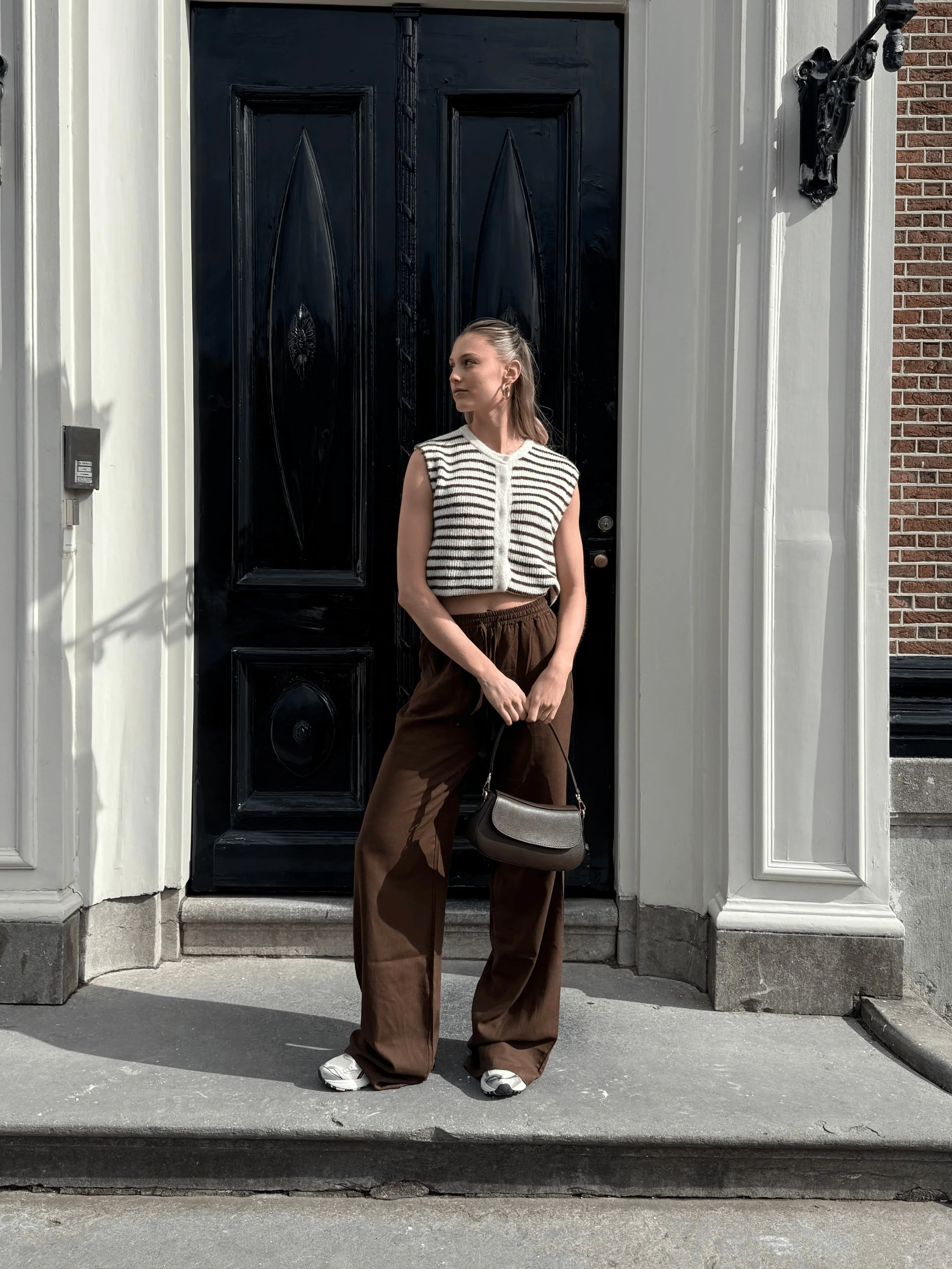 Lauren pants | Linnen | Bruin | Tall - Image 7