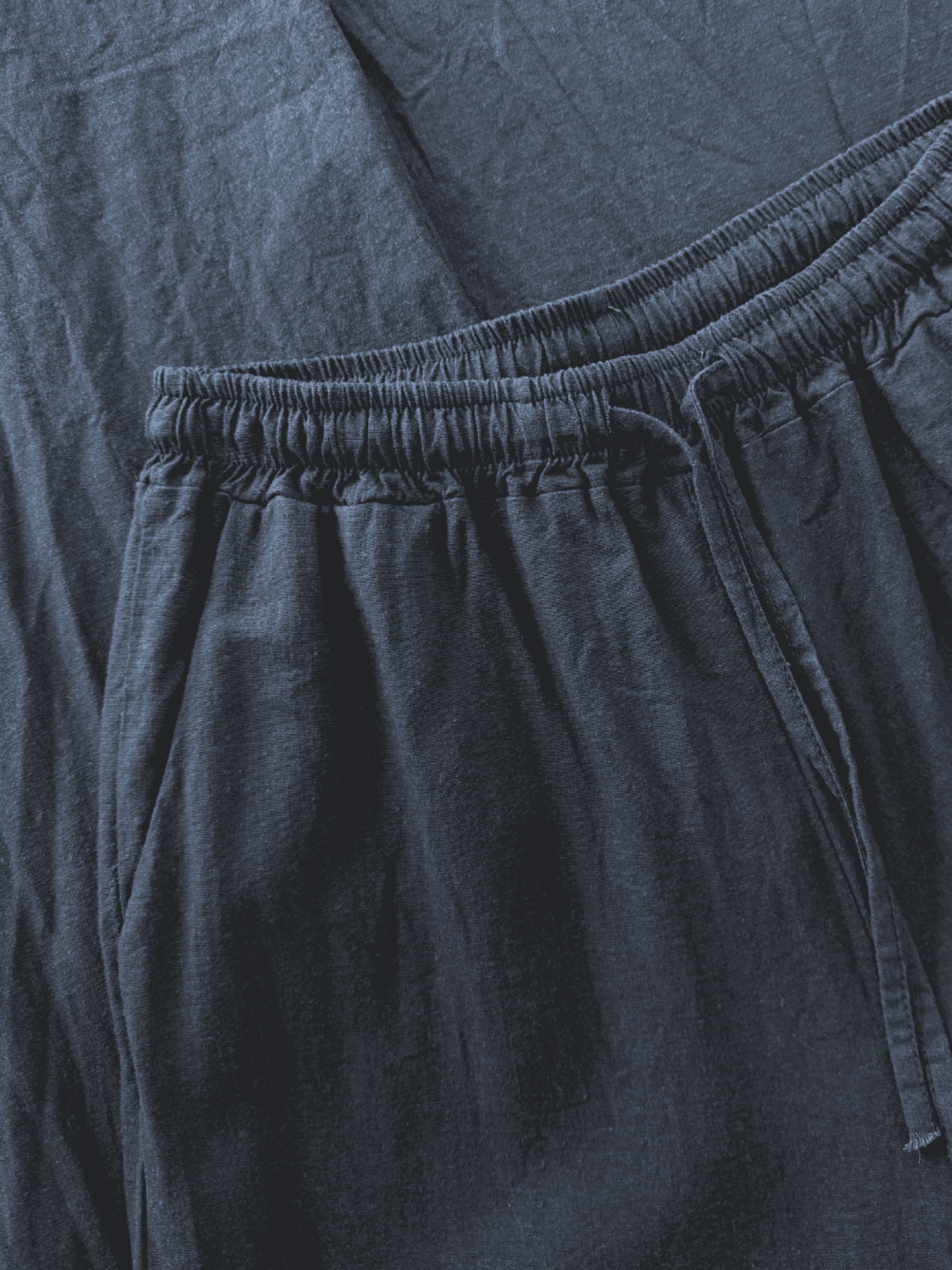 Lauren pants | Linnen | Navy | Tall - Image 7