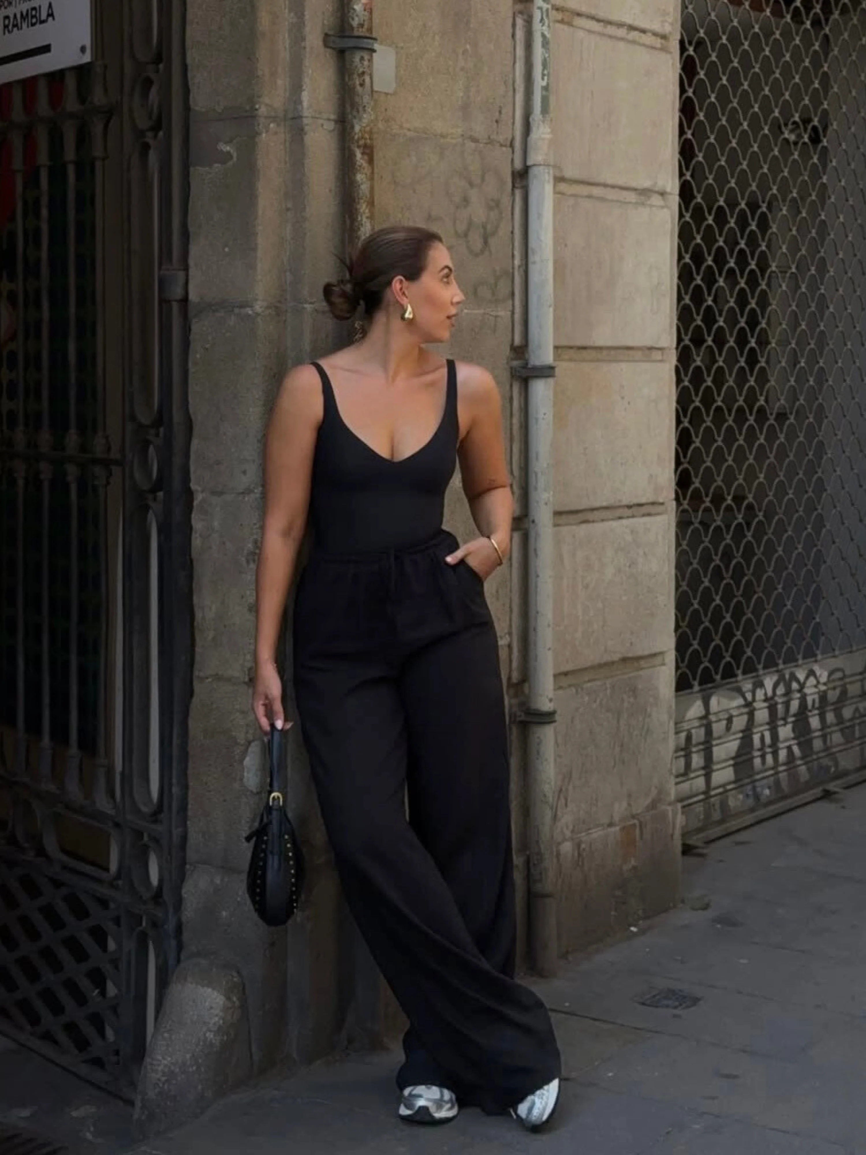 Lauren pants | Linnen | Zwart | Tall - Image 11