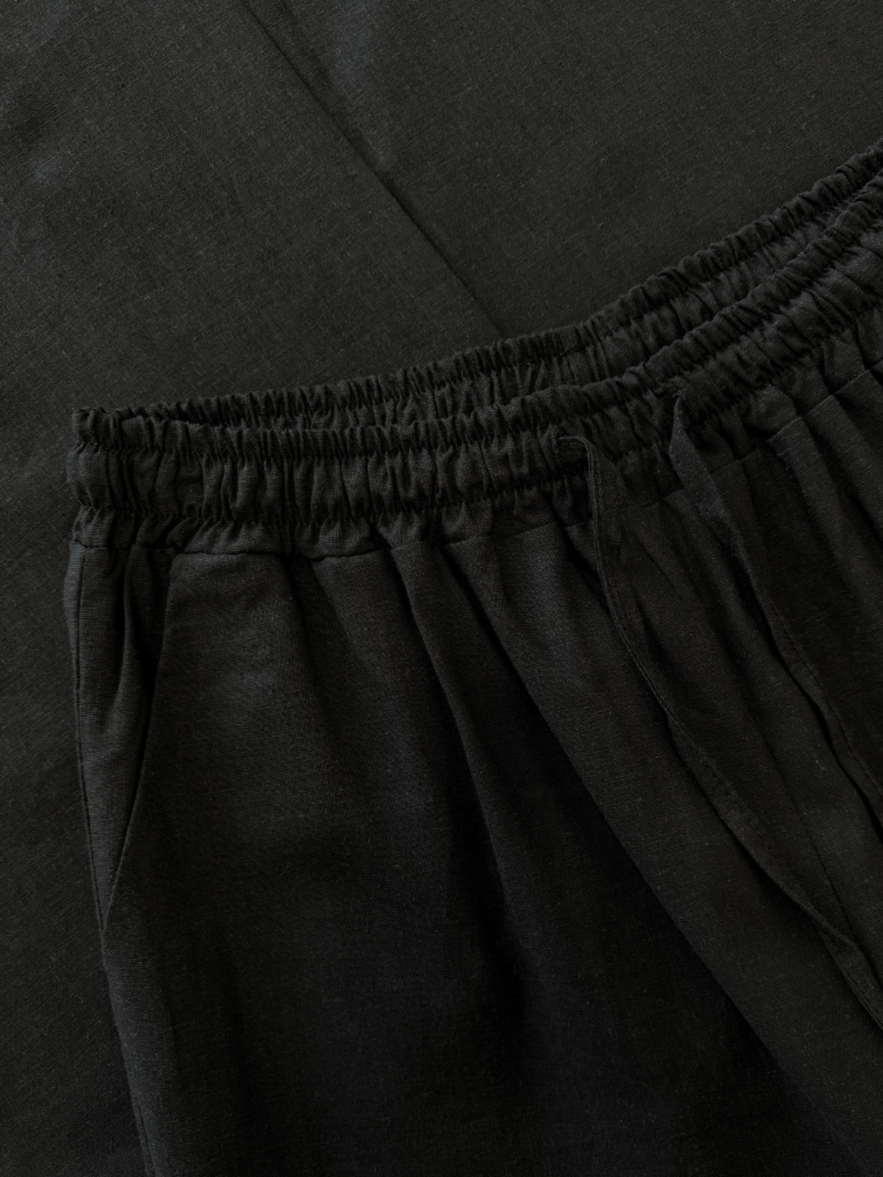 Lauren pants | Linnen | Zwart | Tall - Image 12