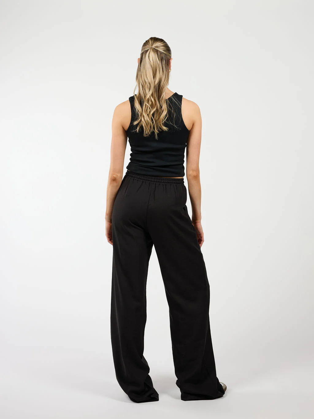 Lauren pants | Linnen | Zwart | Tall - Image 7