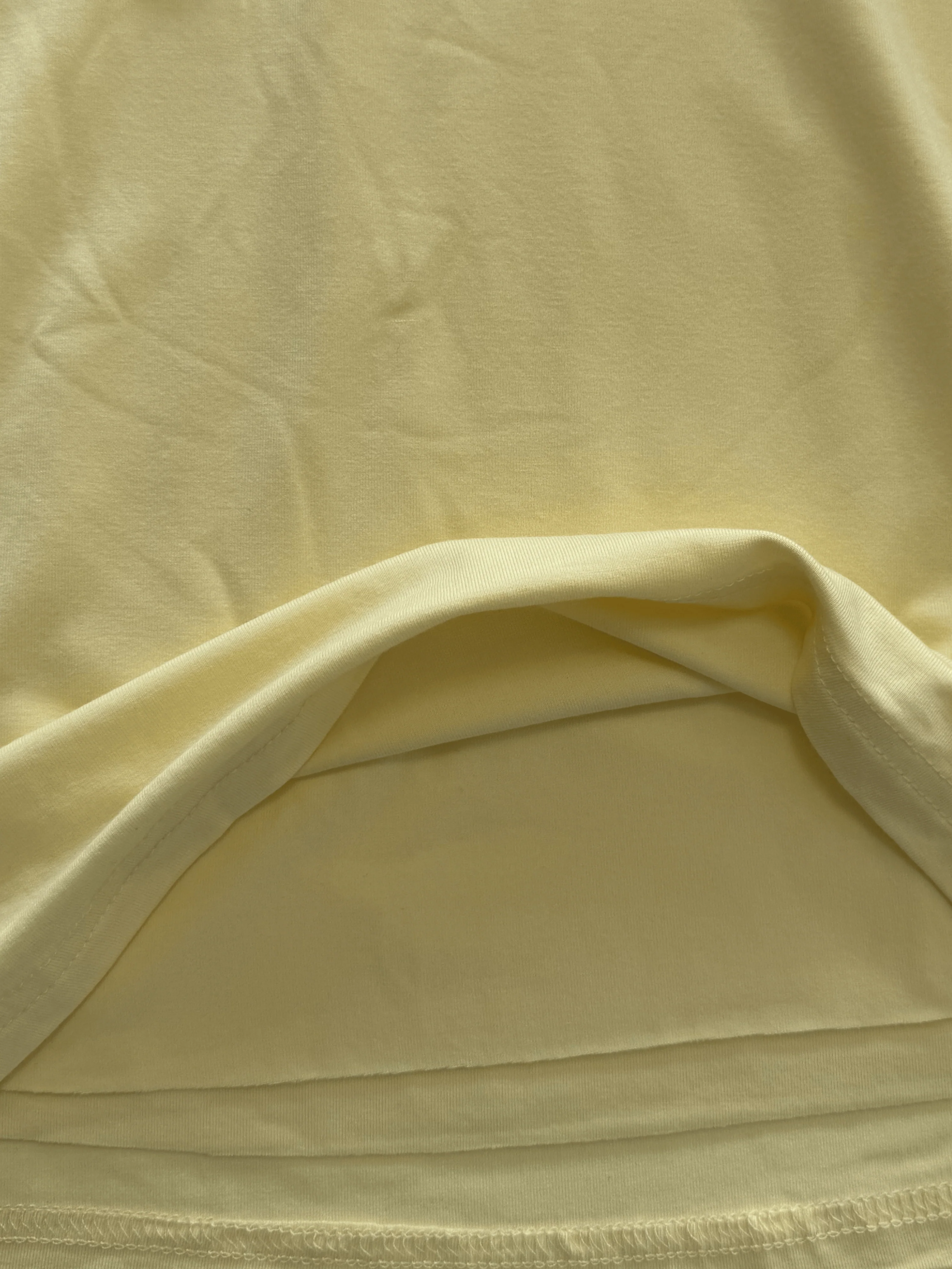 Liza short sleeve top | Butter yellow | Tall - Image 8