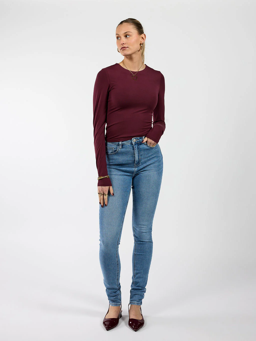 Lois Skinny Jeans | Blauw | Stretch | Tall - Image 2