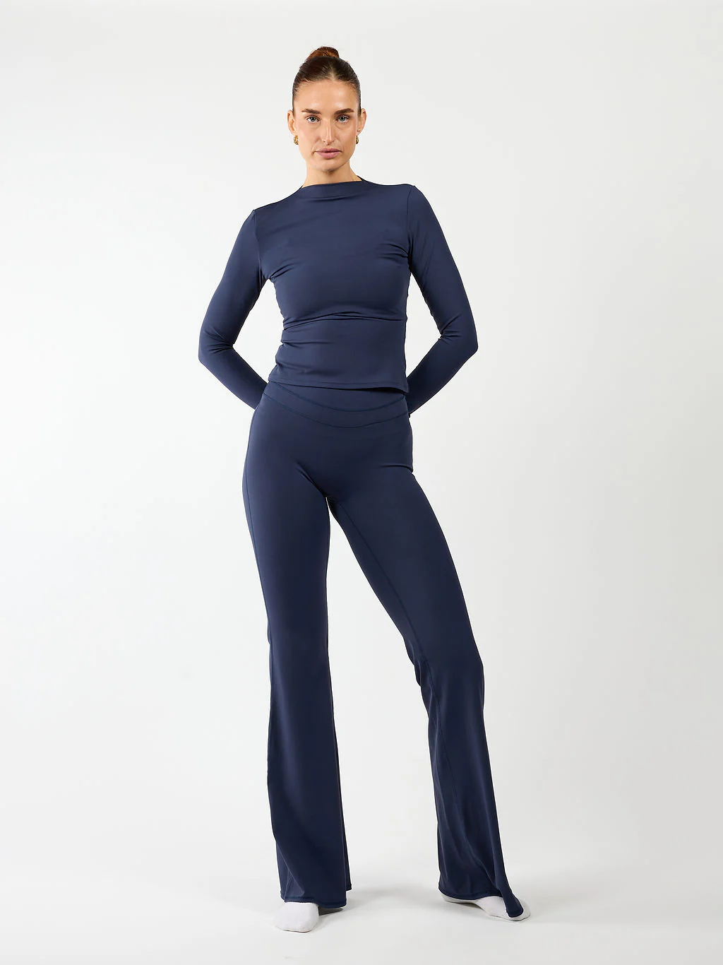 Long sleeve top | Sport | Navy | Tall - Image 3