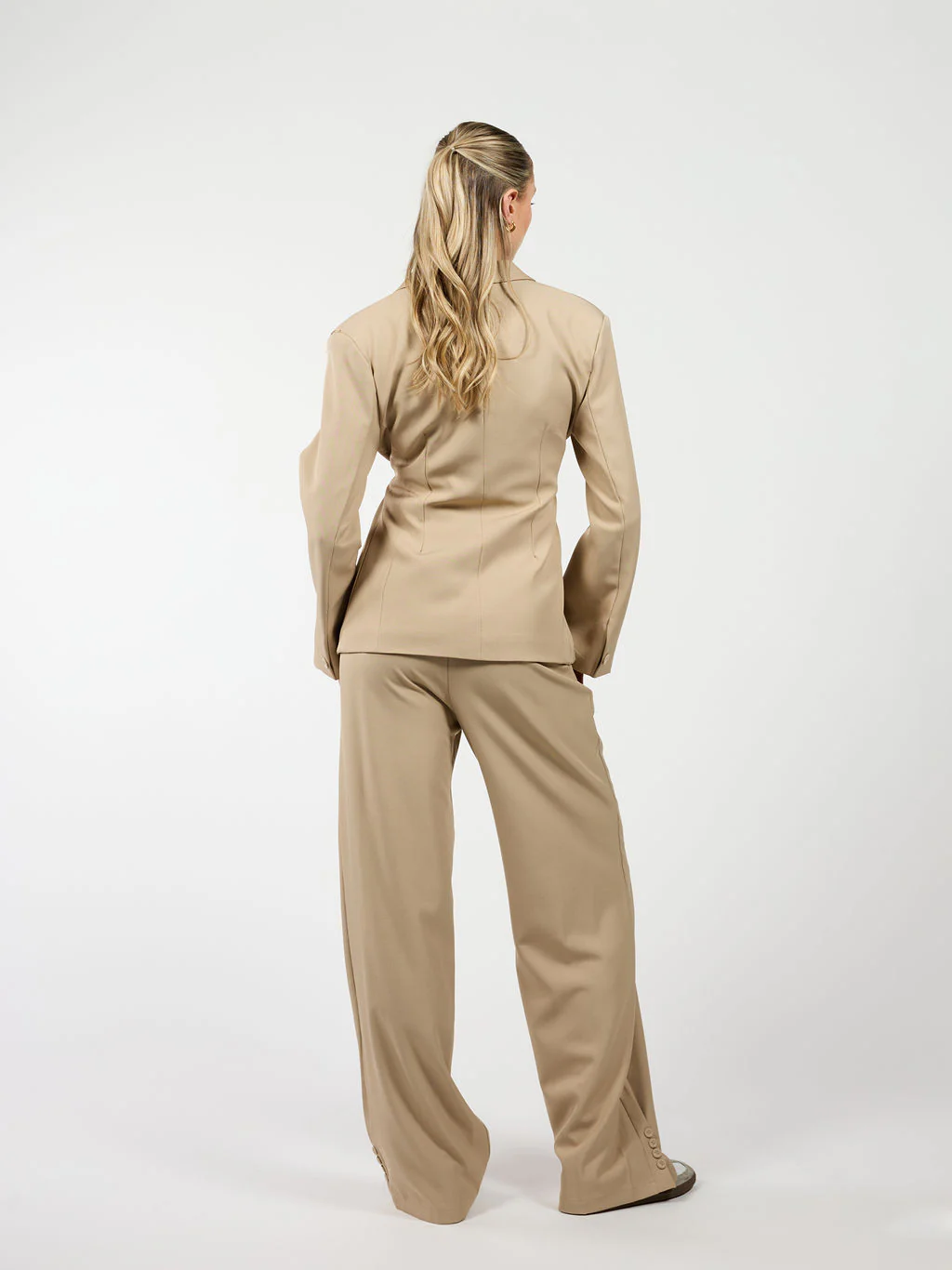 Mae getailleerde blazer | Beige | Tall - Image 6