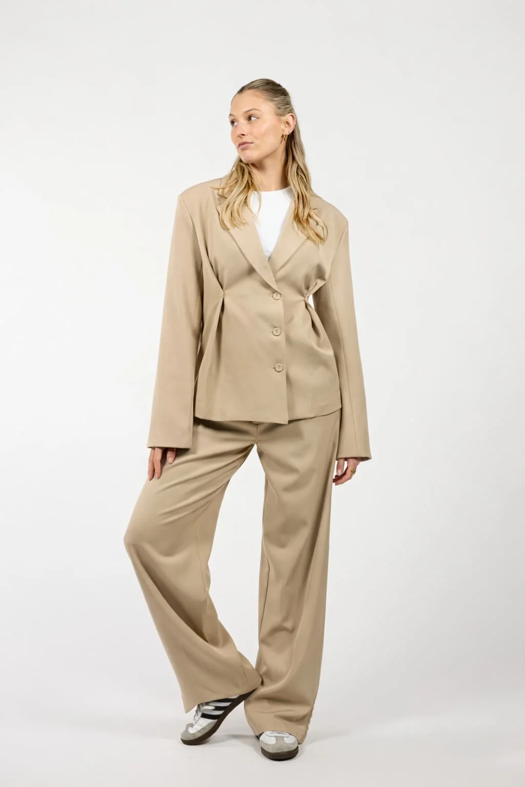 Mae Pantalon | Beige | Tall - Image 4