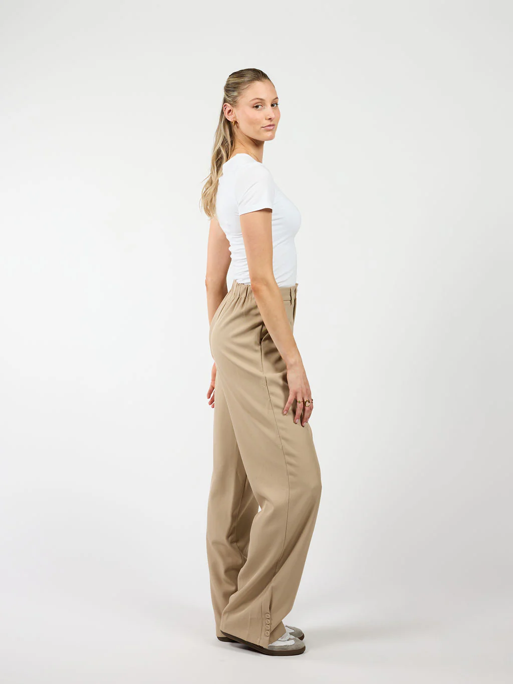 Mae Pantalon | Beige | Tall - Image 6