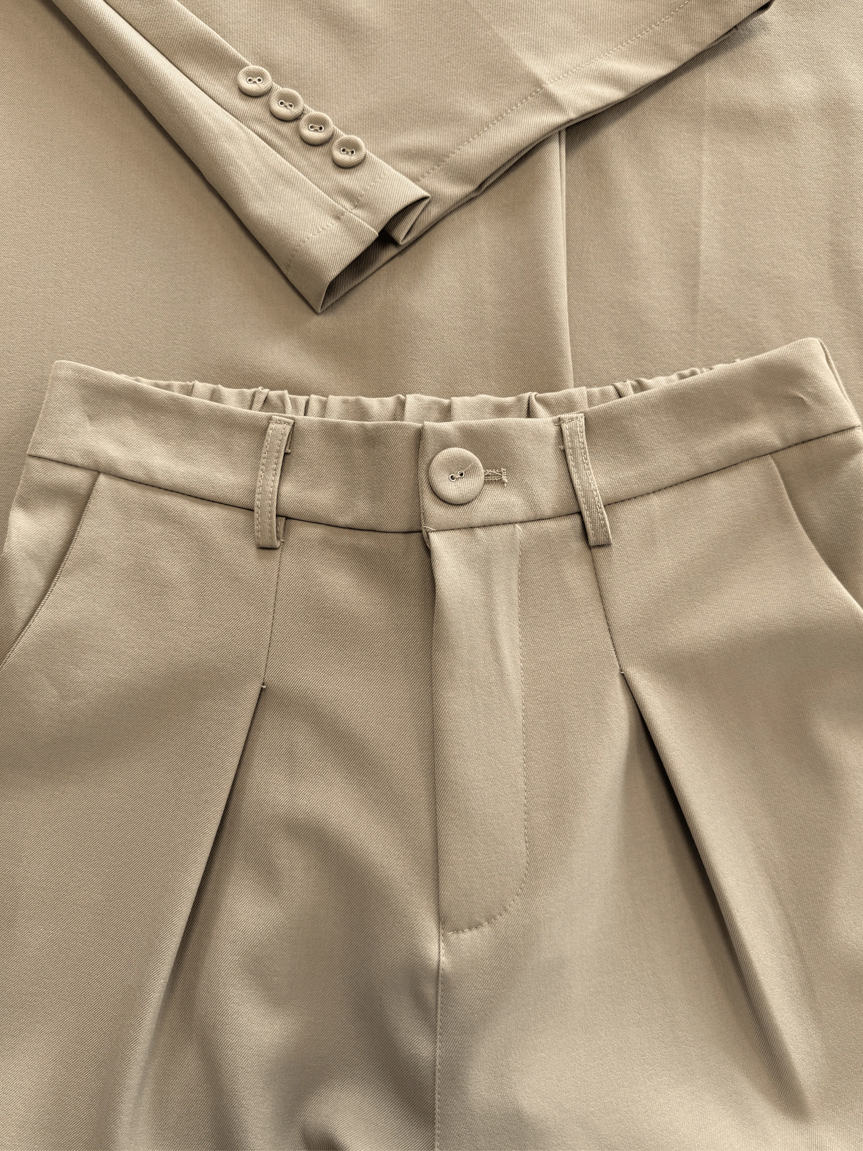 Mae Pantalon | Beige | Tall - Image 9