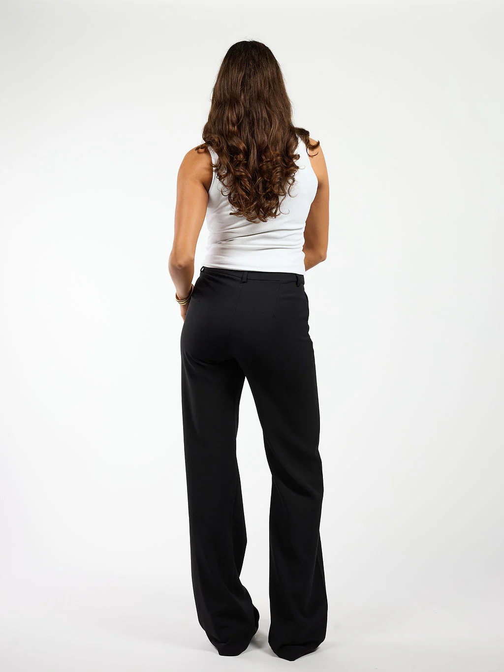 Marley | Wide leg pantalon | Zwart | Tall - Image 8