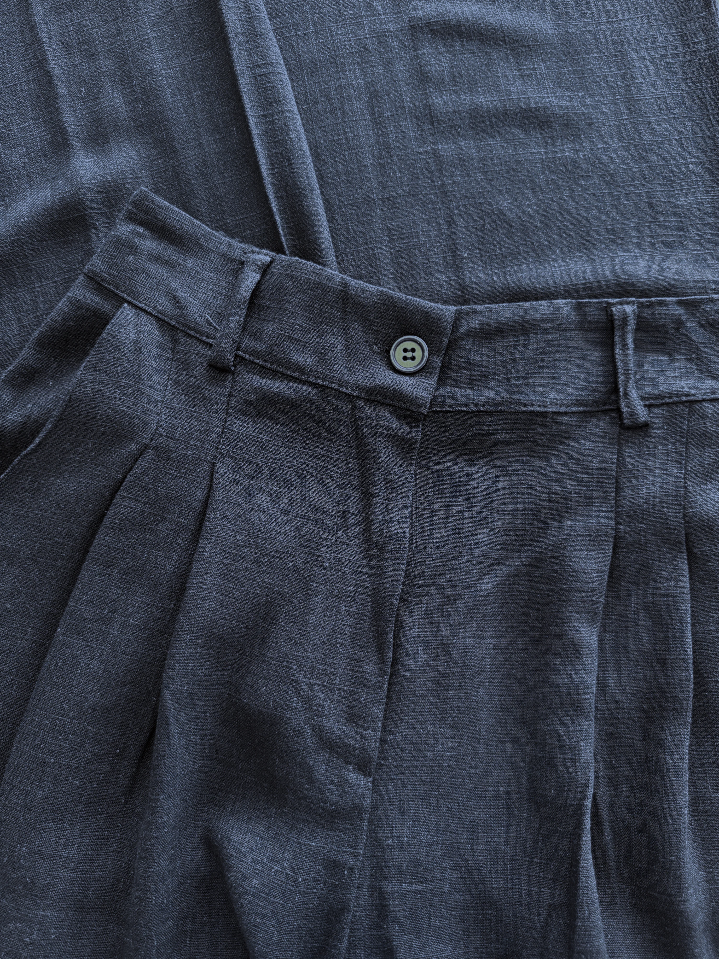 Maryn pants | Linnen | Navy | Tall - Image 10