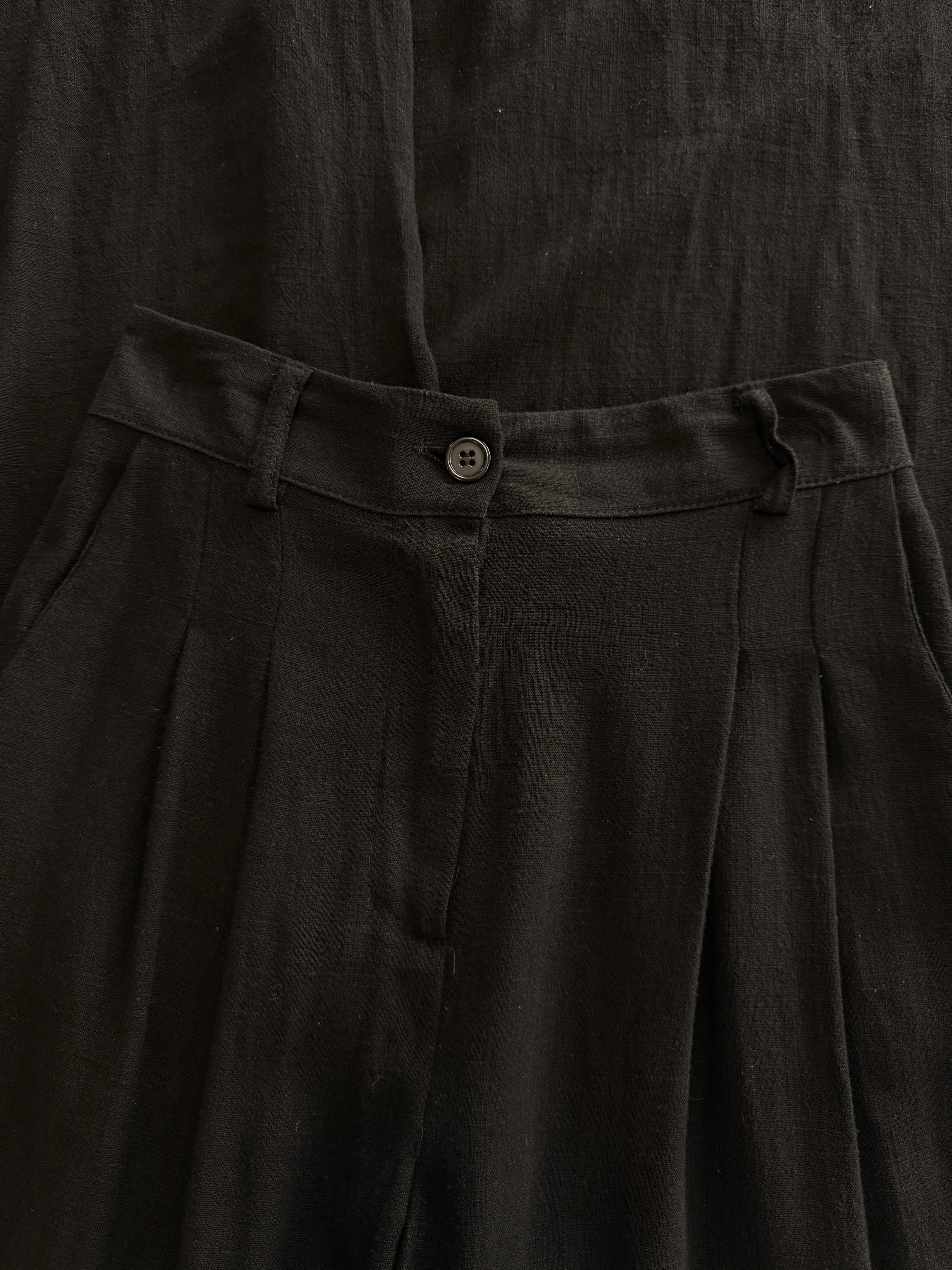 Maryn pants | Linnen | Zwart | Tall - Image 8