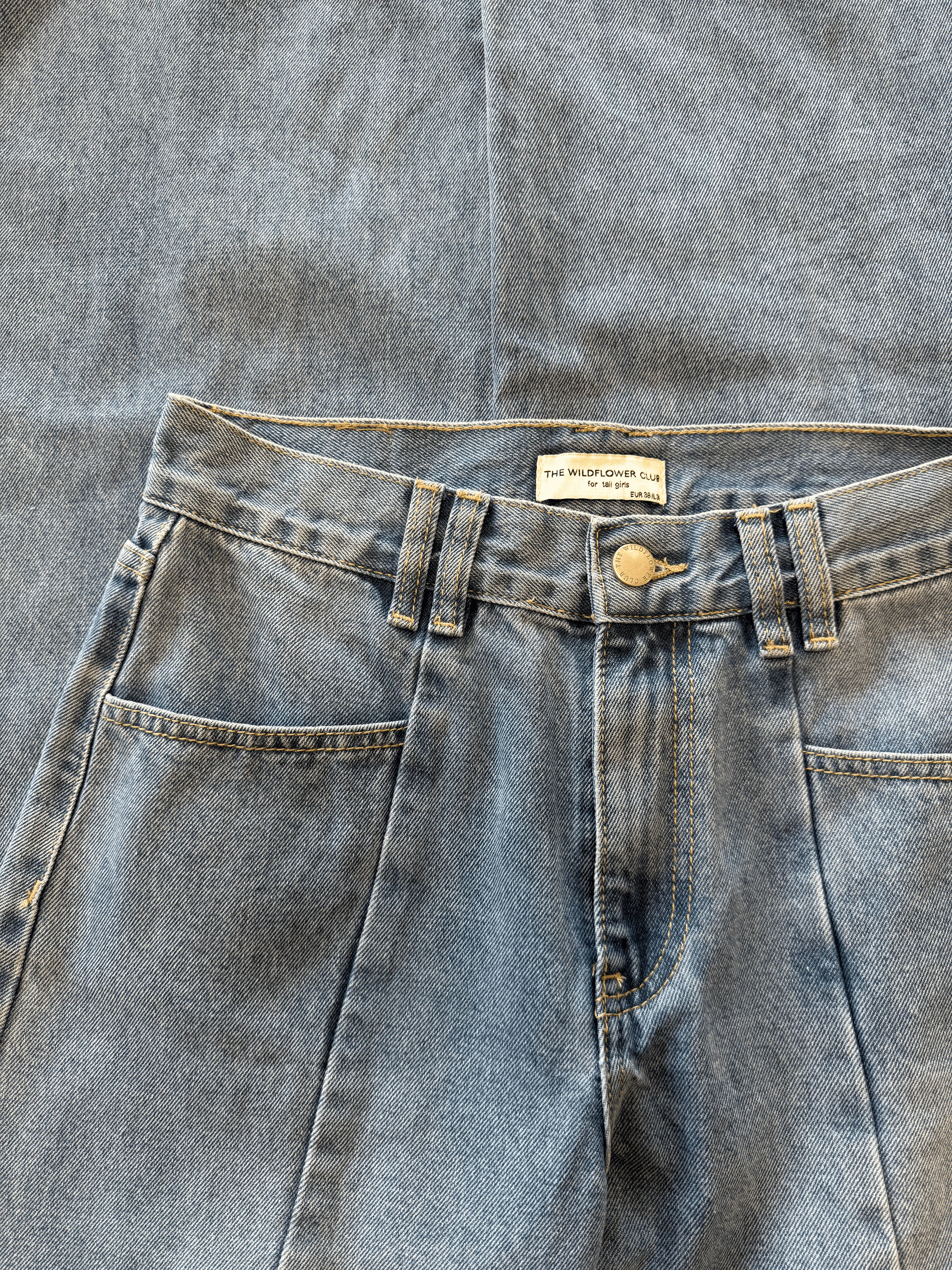 Mila Wide Leg Jeans | Blauw - Image 8