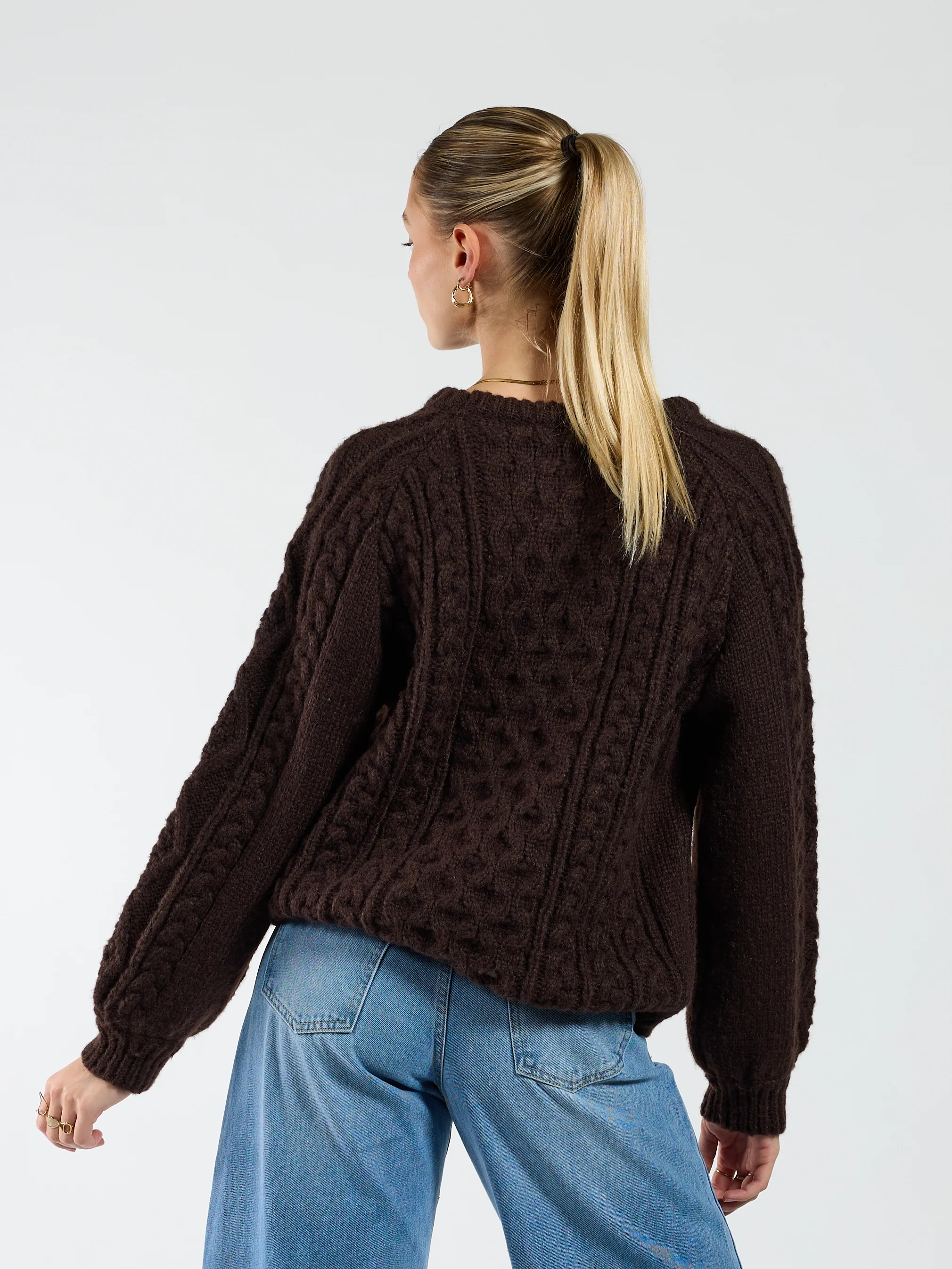 Mira Cable Knit | Bruin | Tall - Image 7