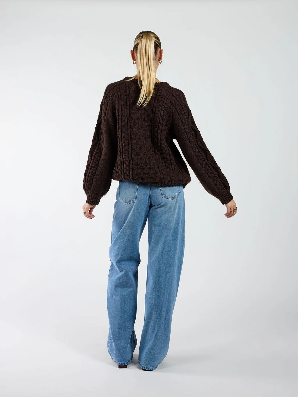 Mira Cable Knit | Bruin | Tall - Image 8