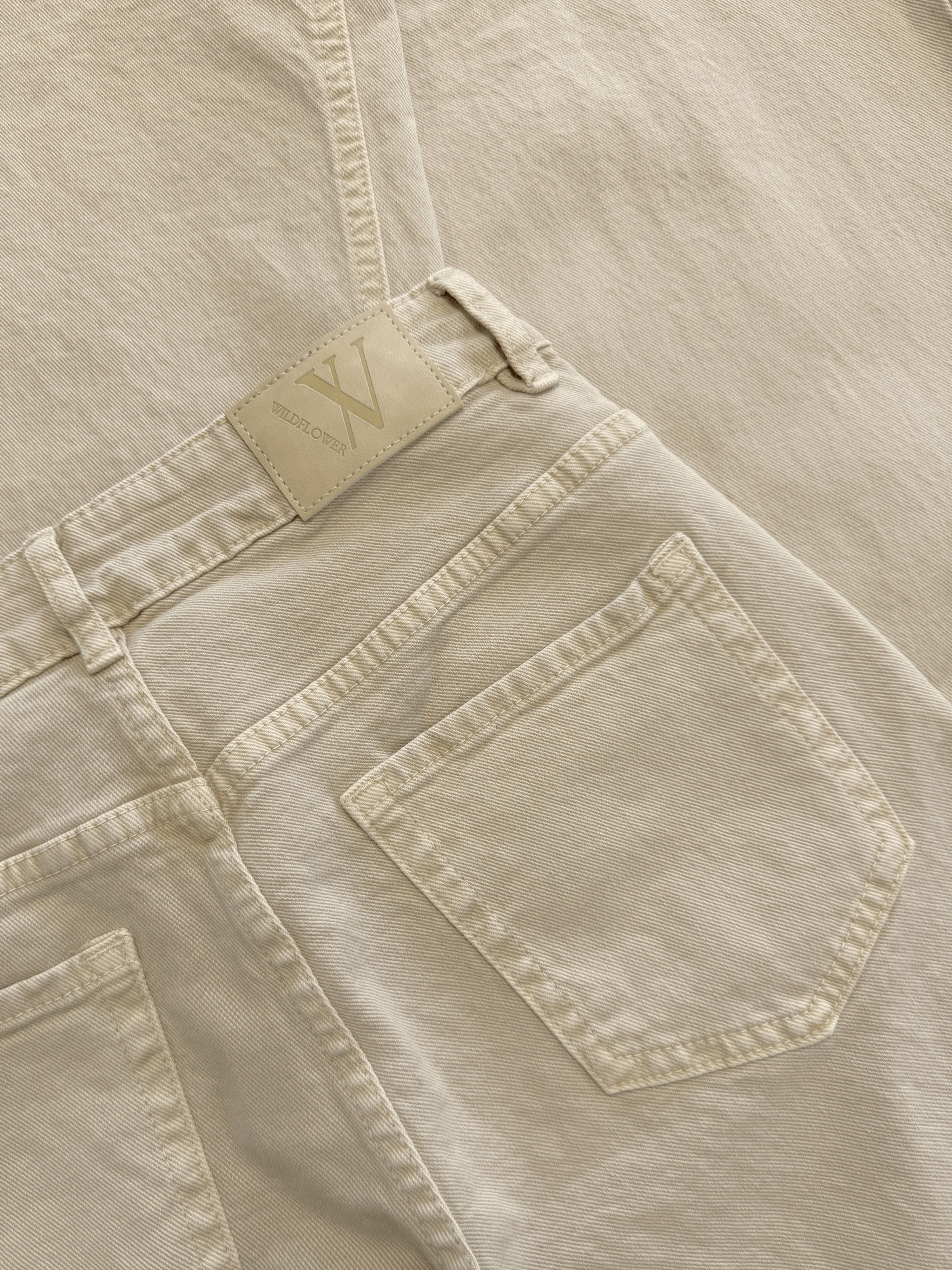 Mira | Super Wide Leg Jeans | Cappuccino | Stretch | Tall - Image 11