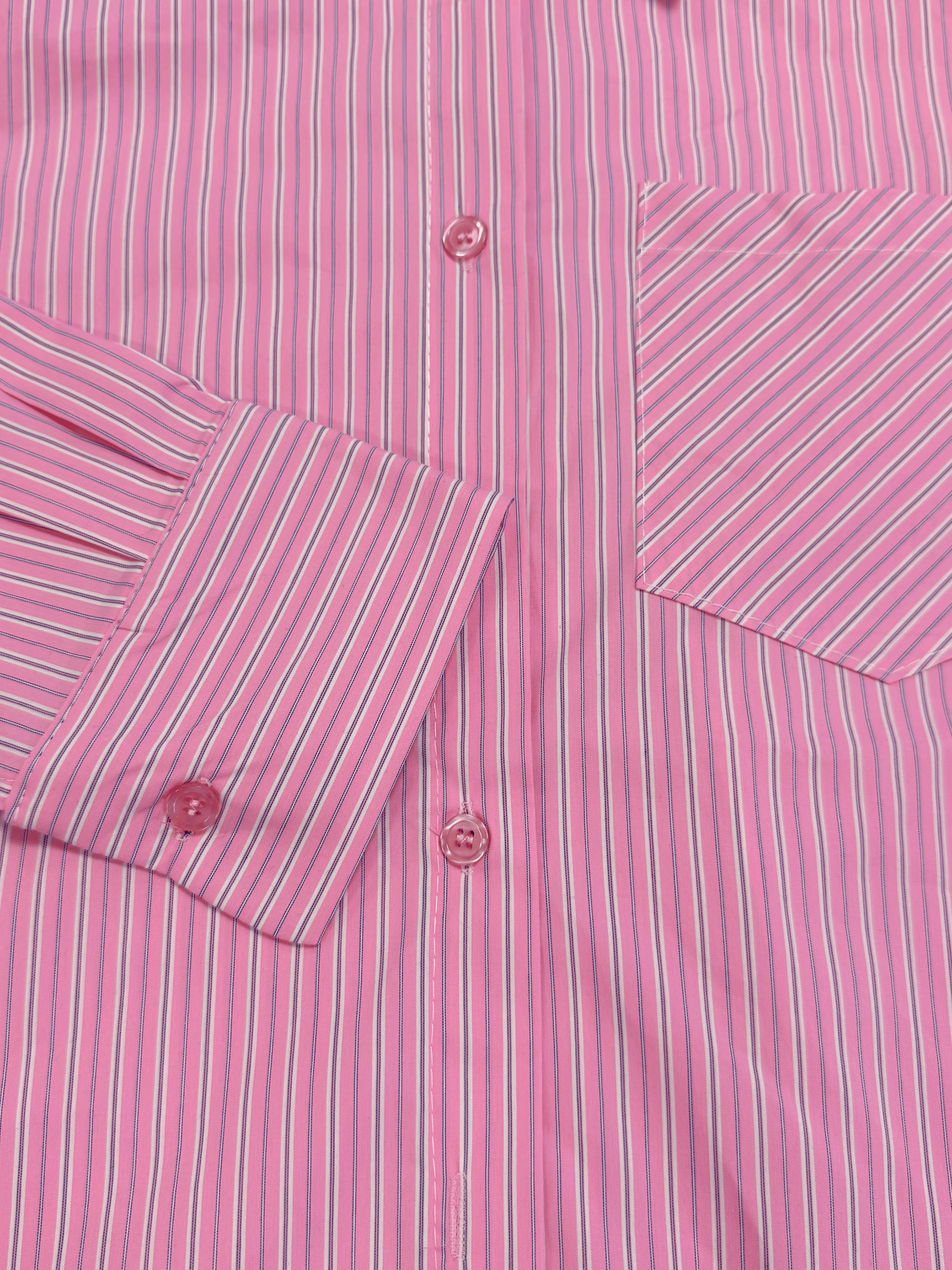 Noah blouse | Roze gestreept | Tall - Image 8