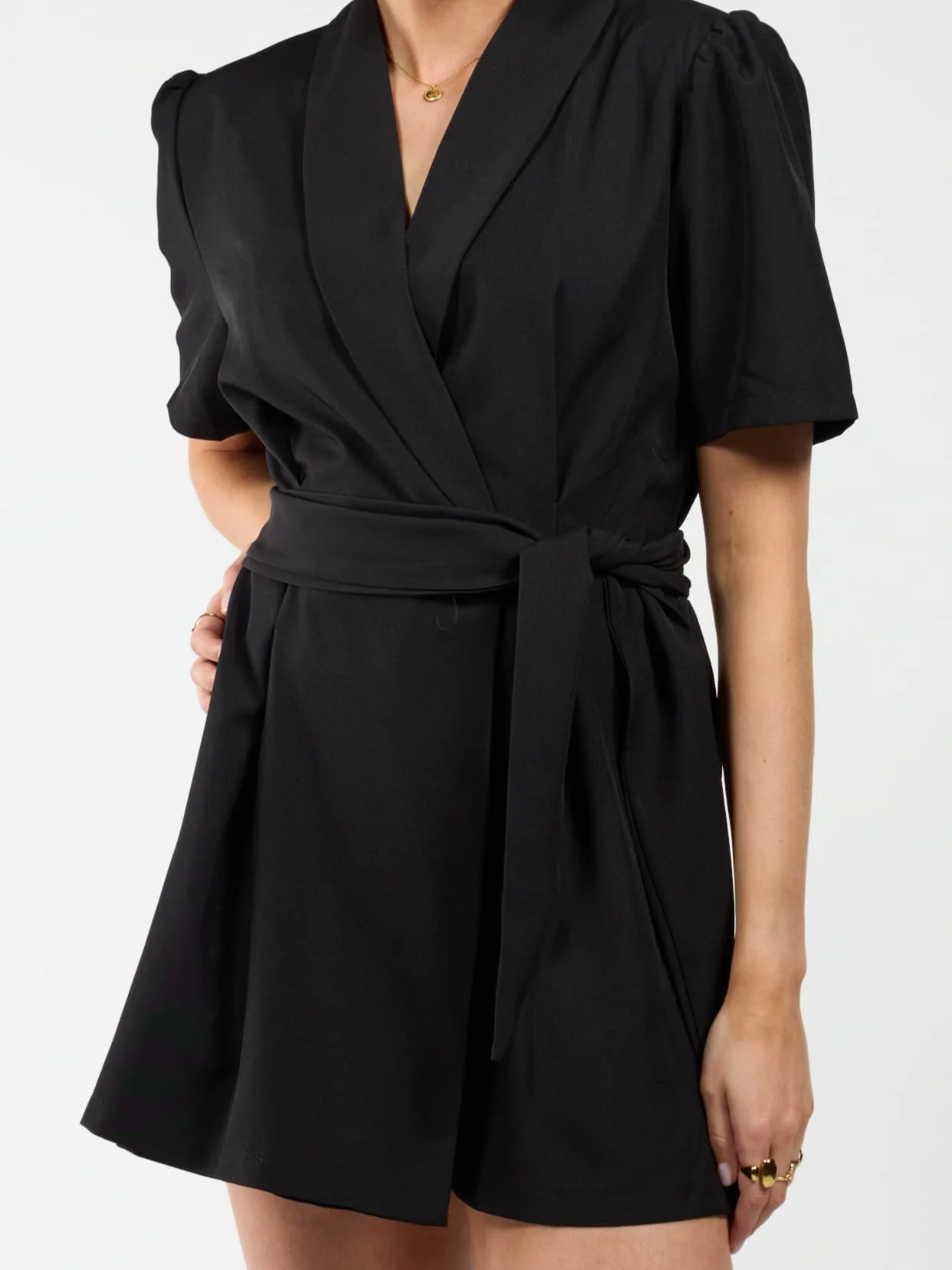 Romee Playsuit | Zwart | Tall - Image 5